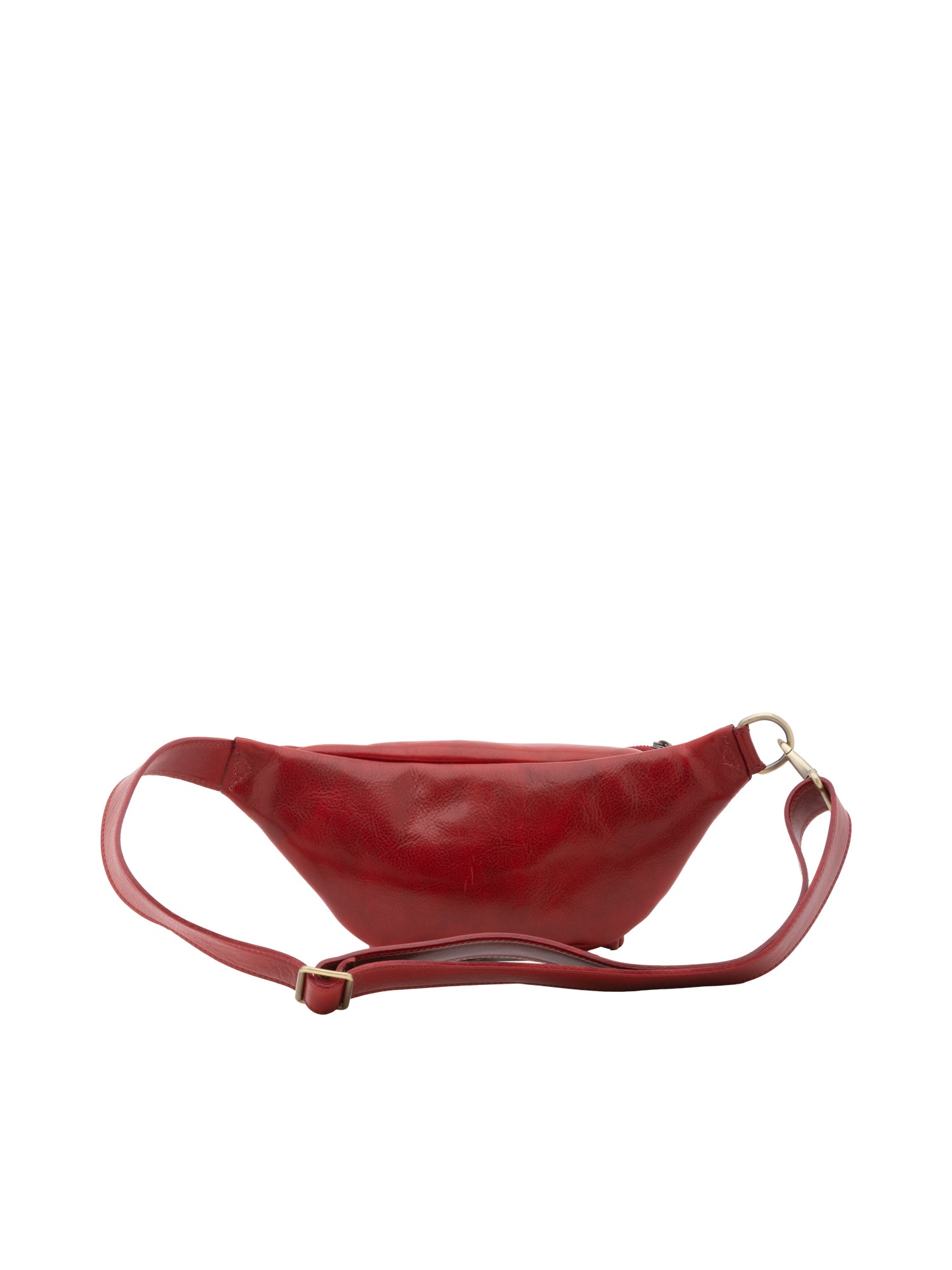 Belt bag I Fratelli Men Genuine leather -Rosso Rosso