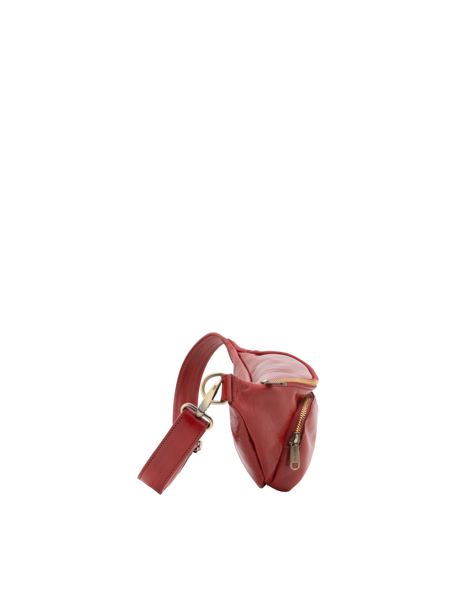 Belt bag I Fratelli Men Genuine leather -Rosso Rosso
