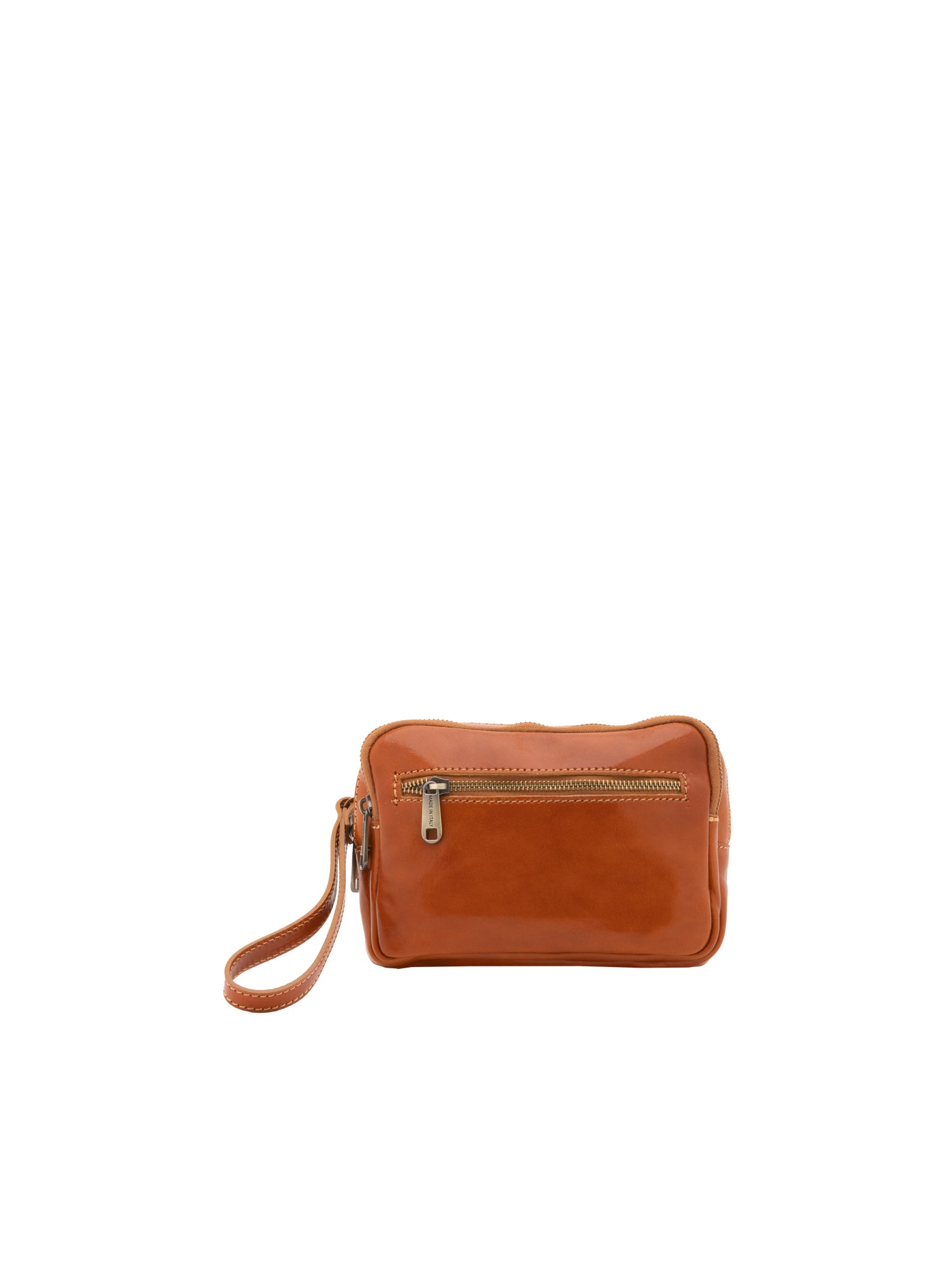 Handbag I Fratelli Men Genuine leather -Rosso Cognac