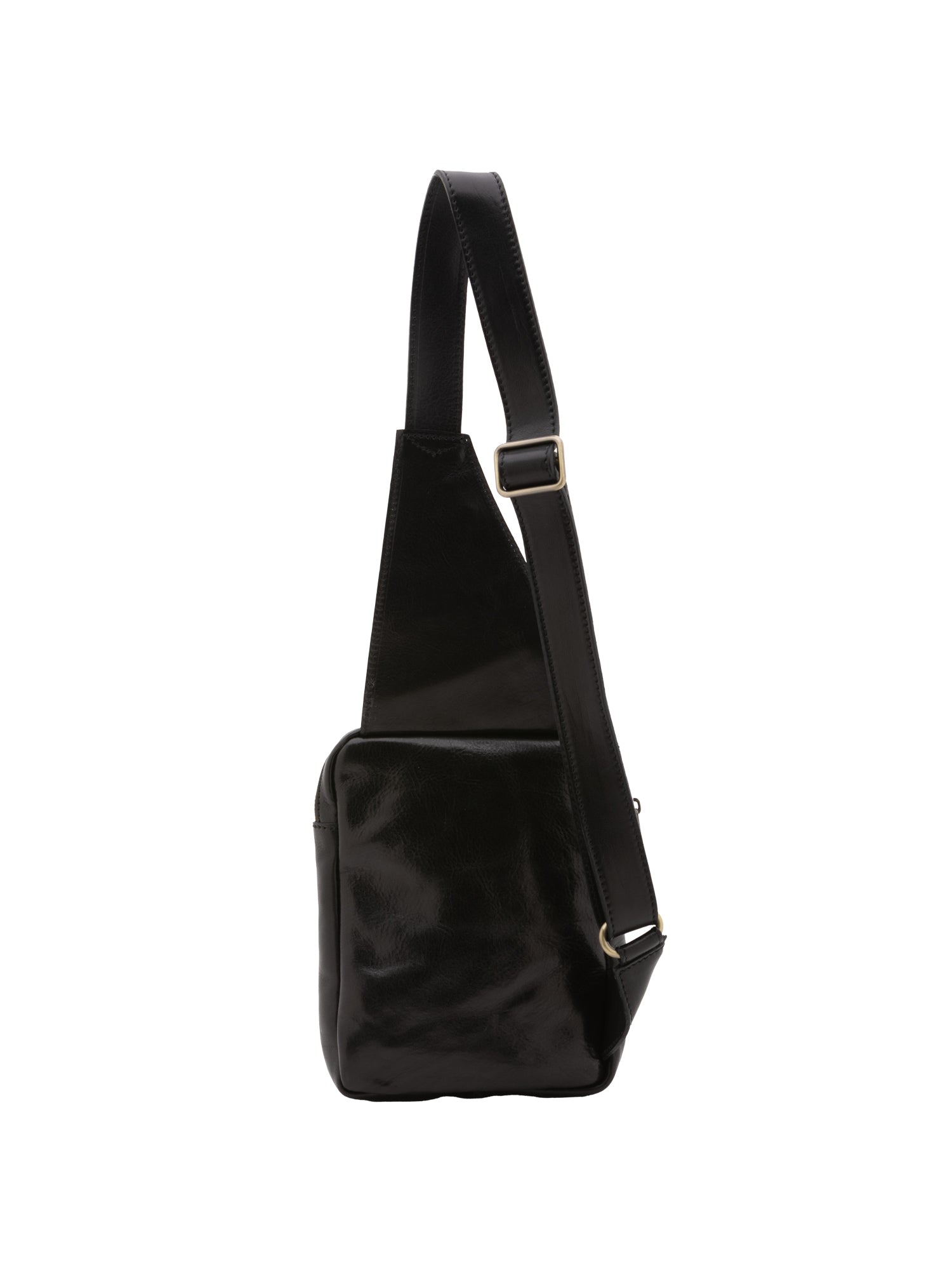 Crossbody bag I Fratelli Men Genuine leather -Marrone Nero