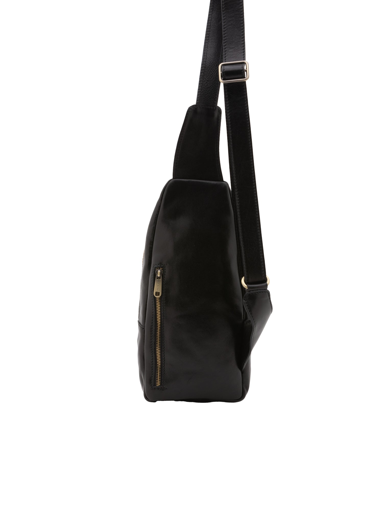 Crossbody bag I Fratelli Men Genuine leather -Tmoro Nero