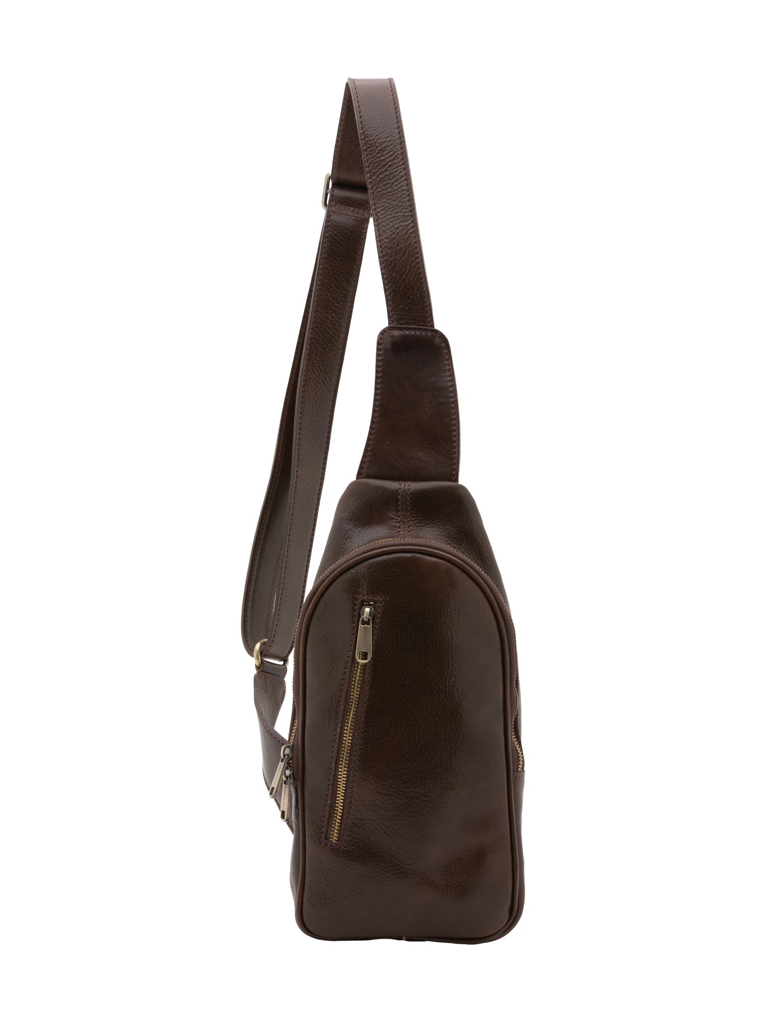 Crossbody bag I Fratelli Men Genuine leather -Tmoro Testa di moro