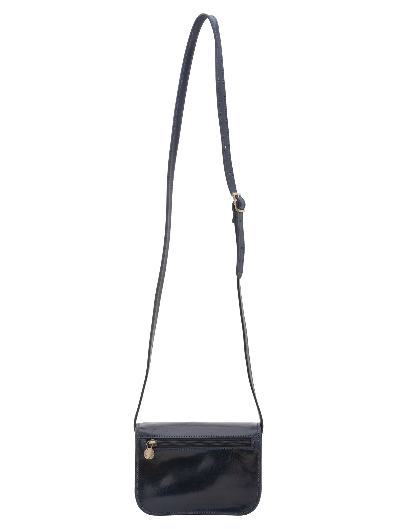 Crossbody bag I Fratelli Women Genuine leather -Rosso Blu