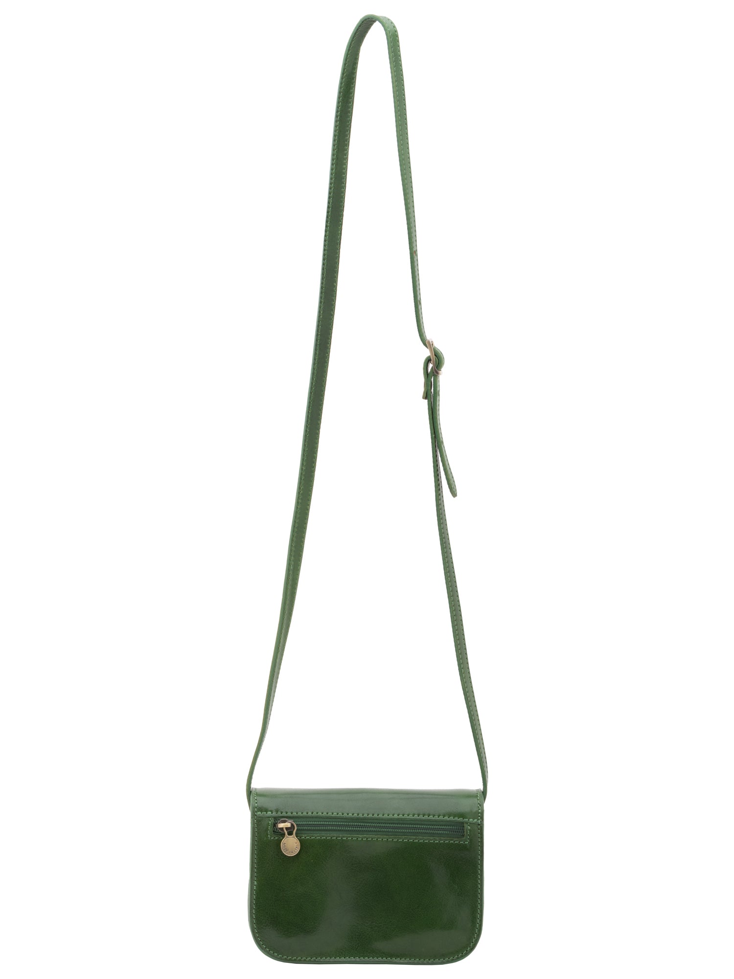 Crossbody bag I Fratelli Women Genuine leather -Rosso Verde
