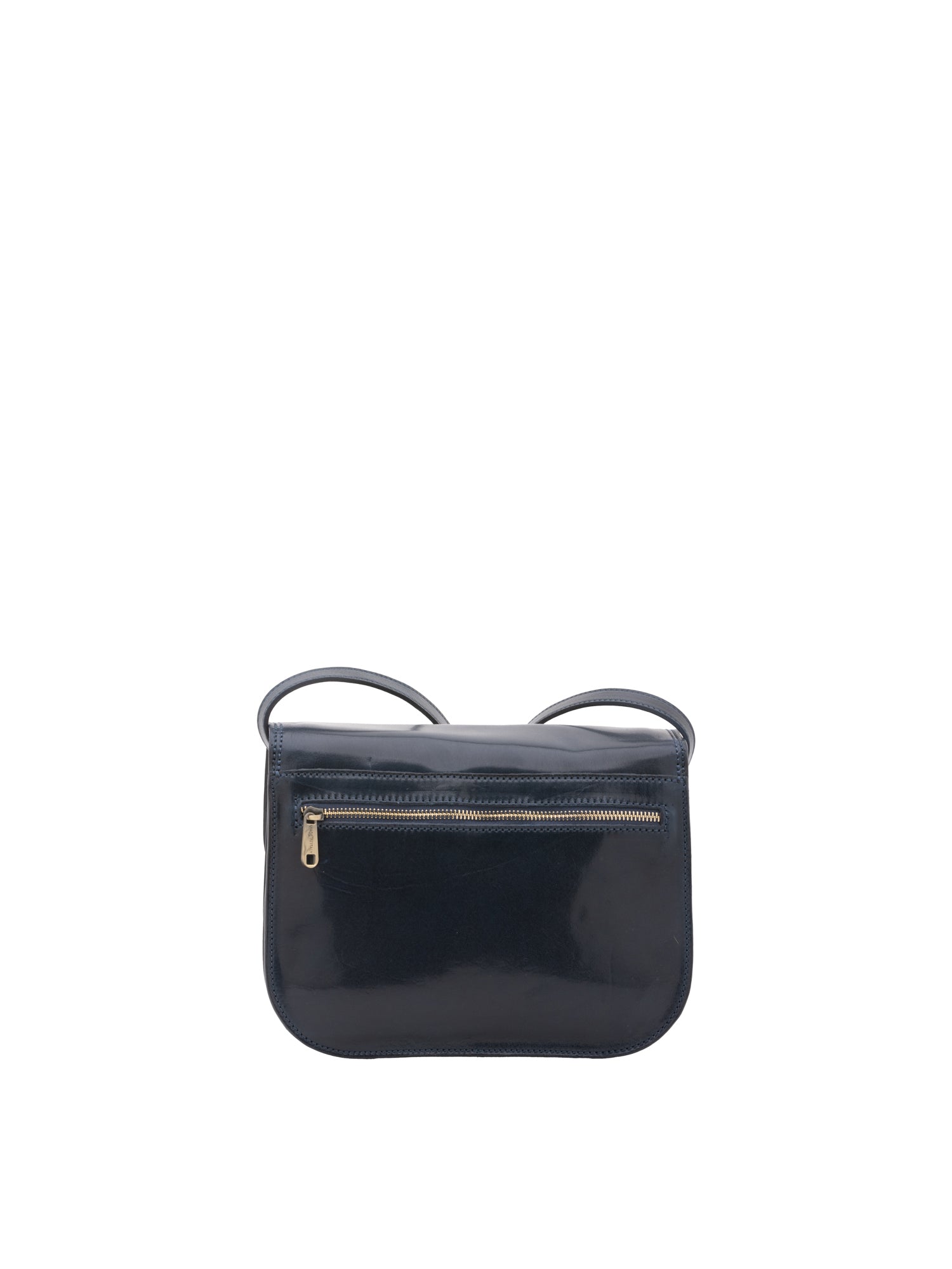 Crossbody bag I Fratelli Women Genuine leather -Rosso Blu
