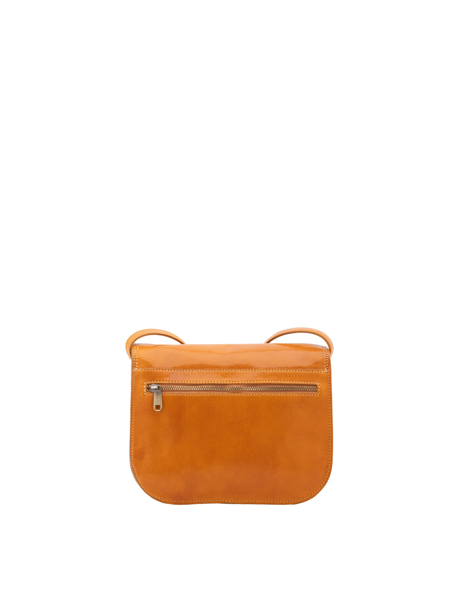 Crossbody bag I Fratelli Women Genuine leather -Rosso Giallo