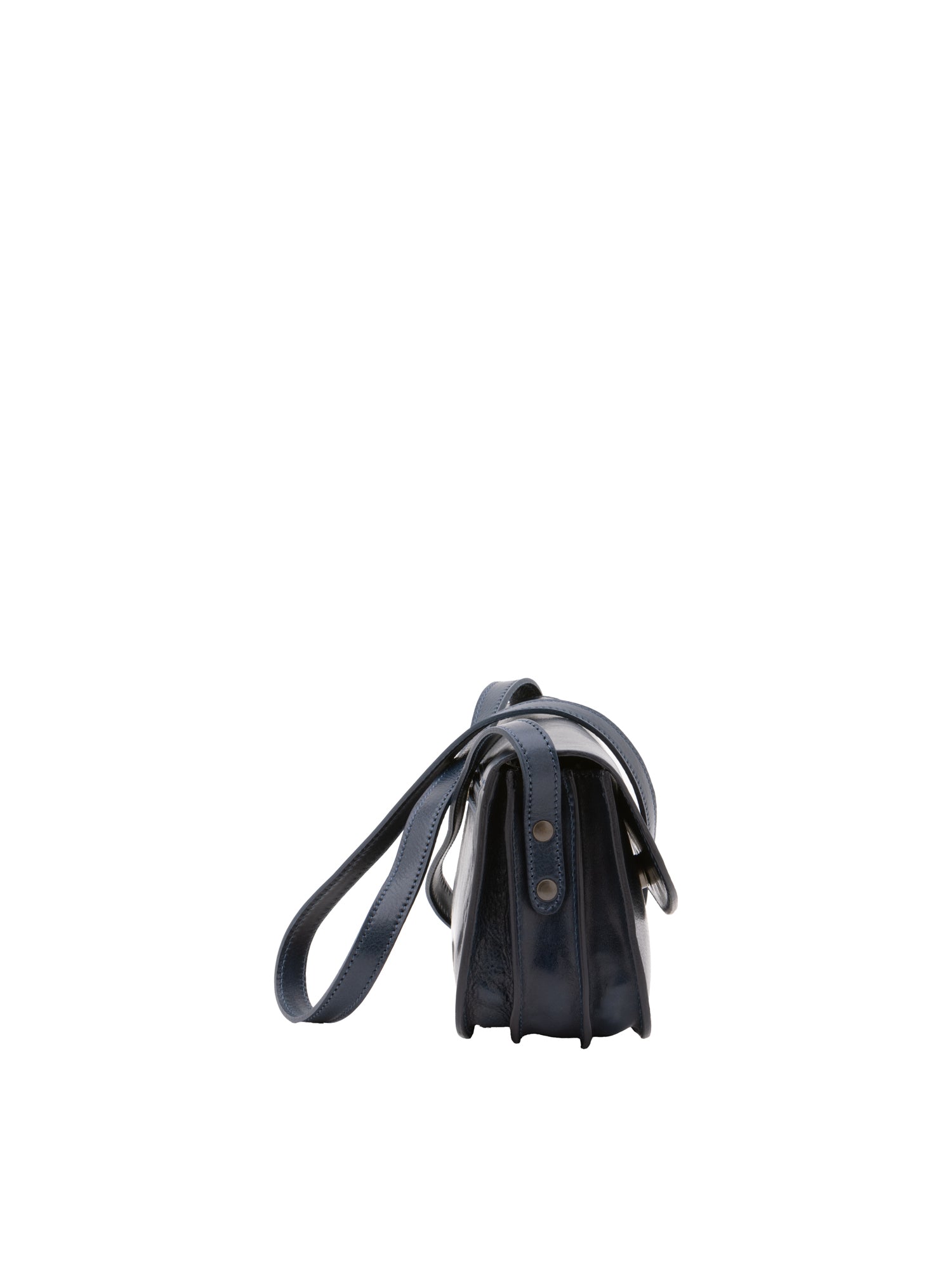 Crossbody bag I Fratelli Women Genuine leather -Rosso Blu
