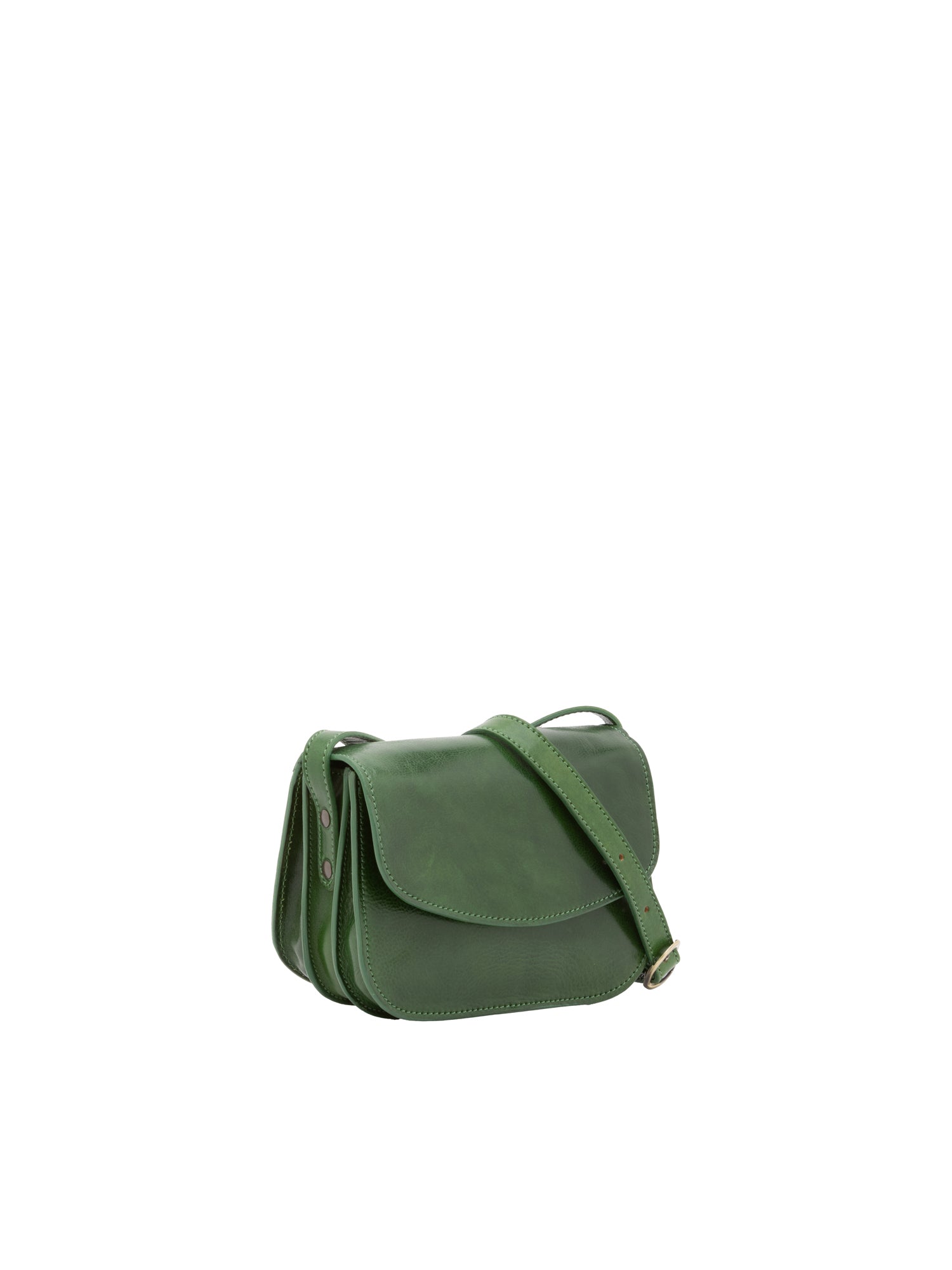 Crossbody bag I Fratelli Women Genuine leather -Rosso Verde