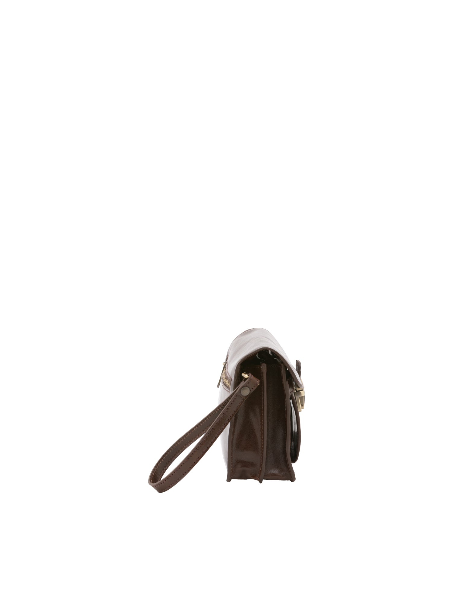 Handbag I Fratelli Men Genuine leather -Marrone Testa di moro