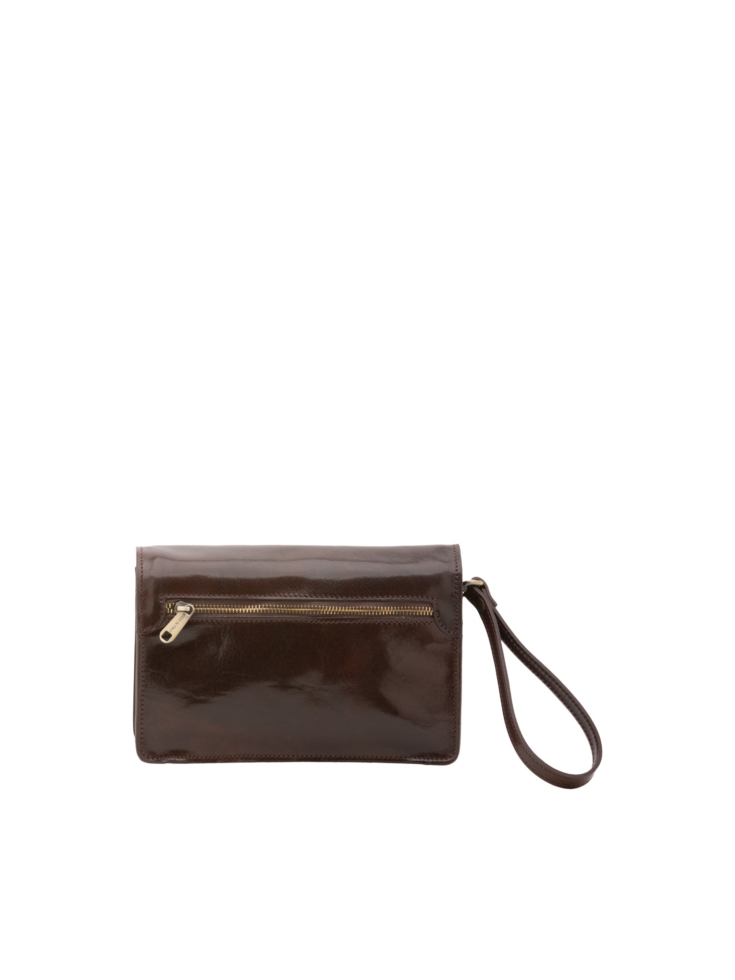Handbag I Fratelli Men Genuine leather -Marrone Testa di moro