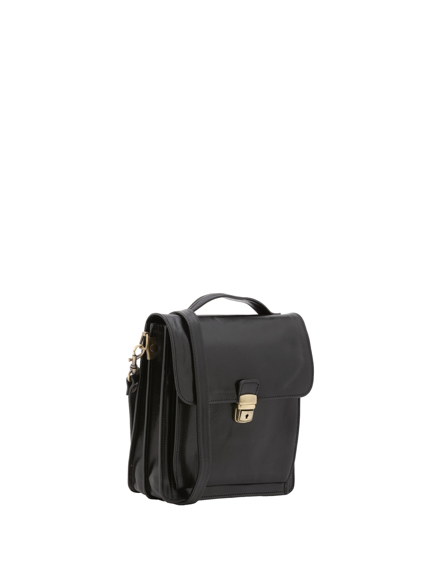Crossbody bag I Fratelli Men Genuine leather -Tmoro Nero