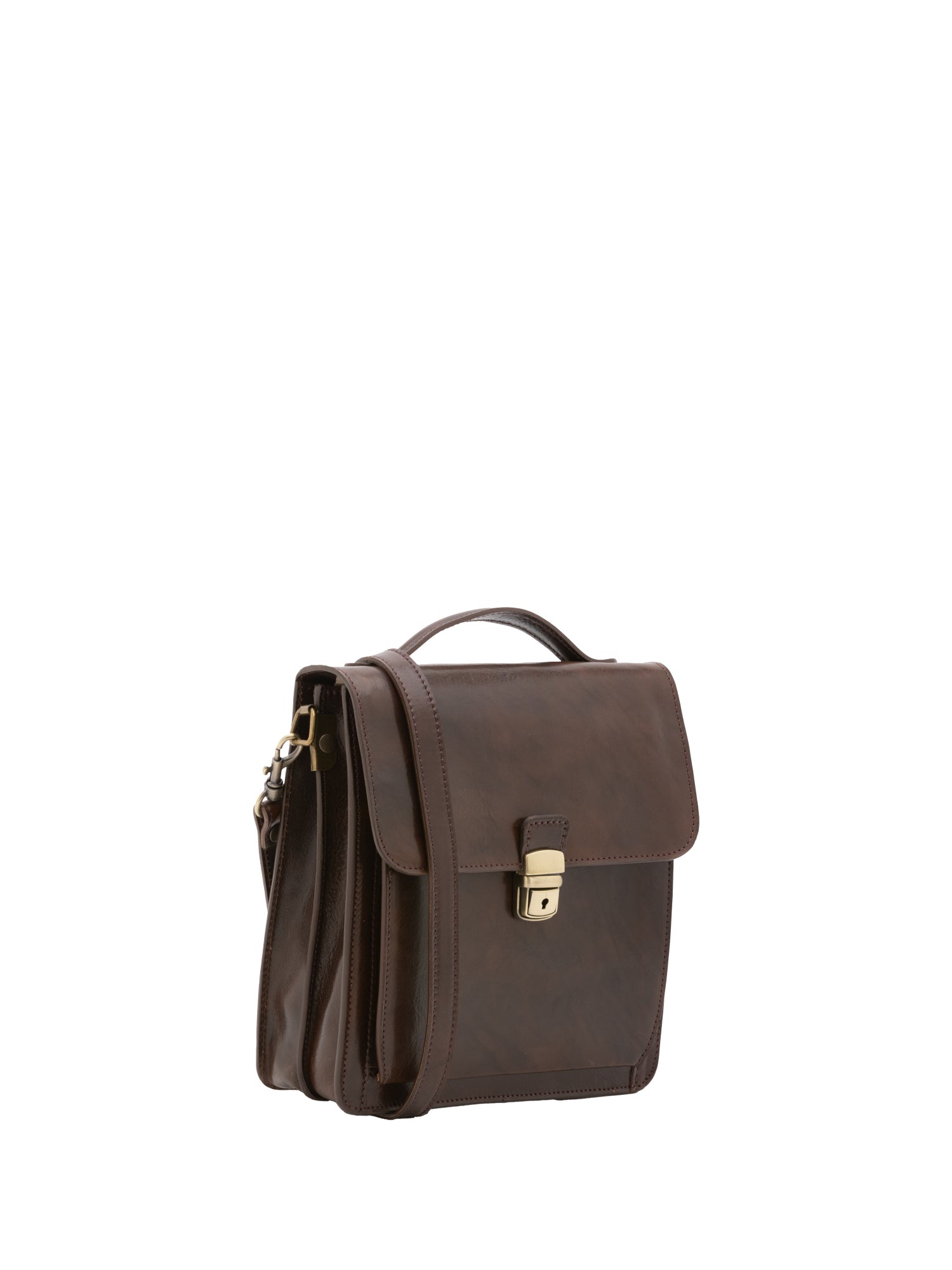 Crossbody bag I Fratelli Men Genuine leather -Tmoro Testa di moro