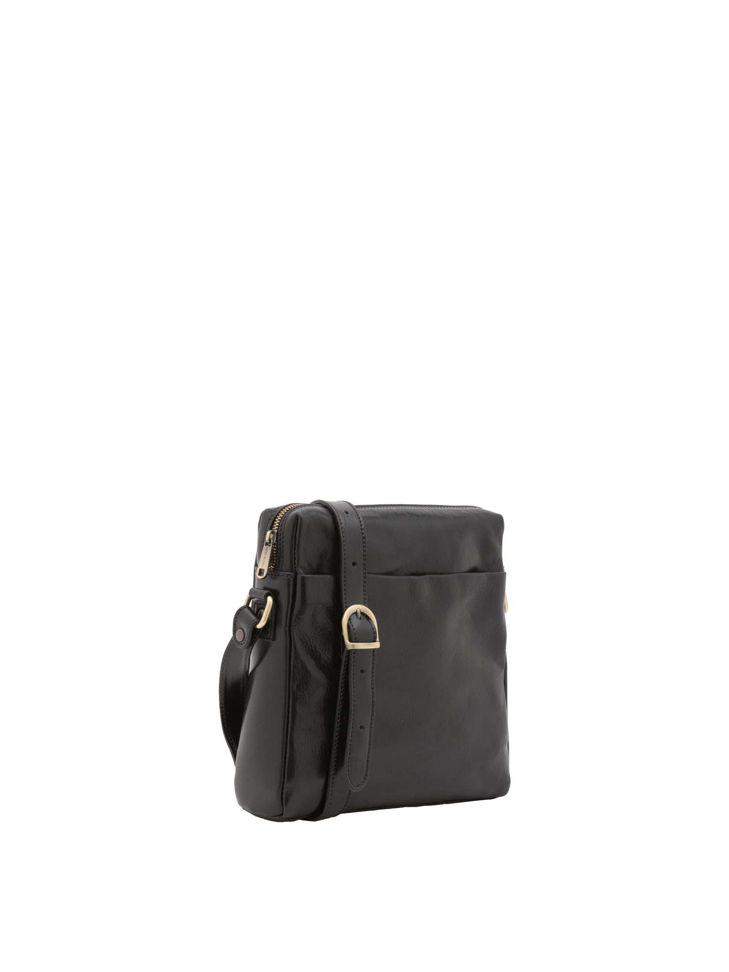 Crossbody bag I Fratelli Men Genuine leather -Verde Nero