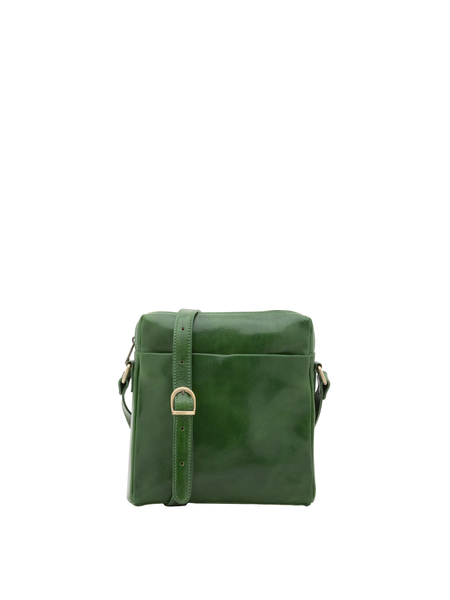Crossbody bag I Fratelli Men Genuine leather -Verde Verde
