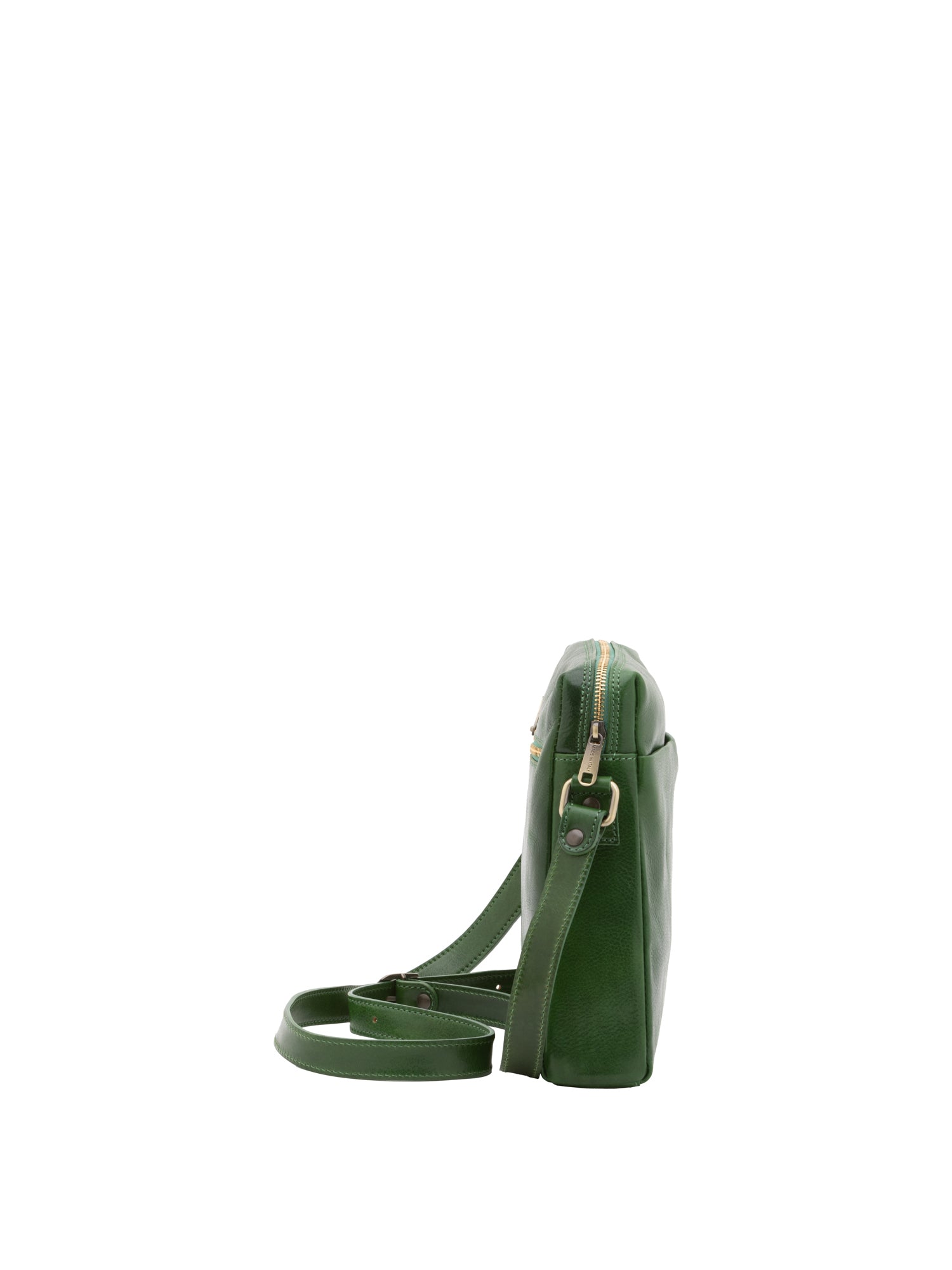Crossbody bag I Fratelli Men Genuine leather -Verde Verde