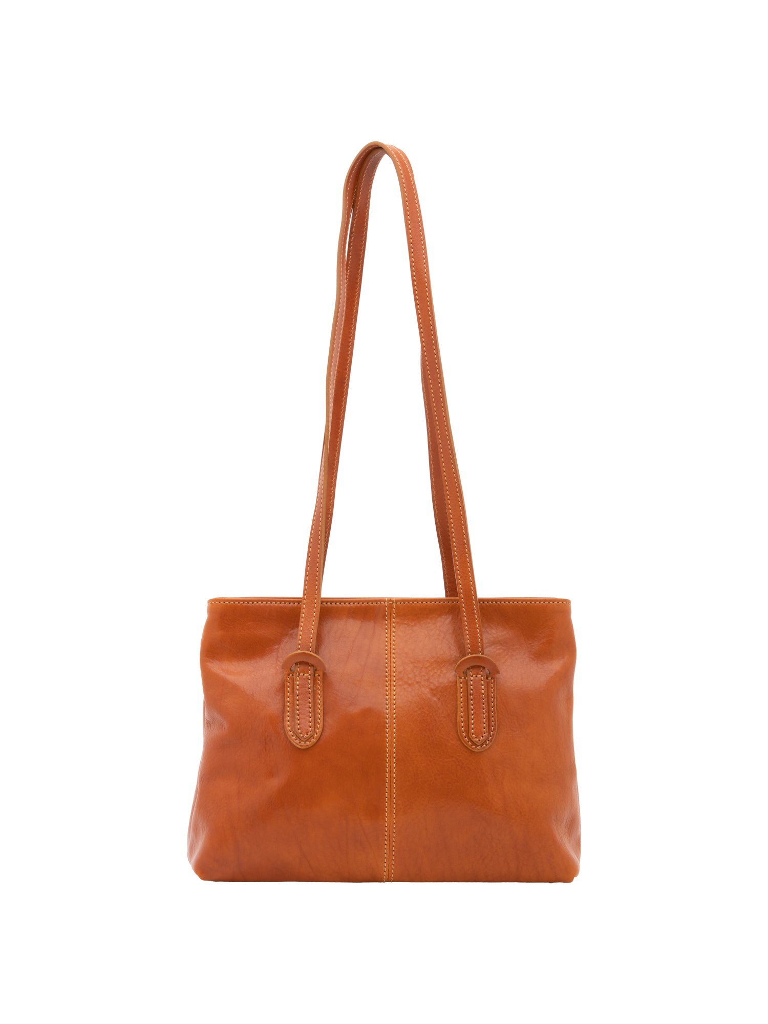 Shoulder Bag I Fratelli Women Genuine leather -Nero Cognac