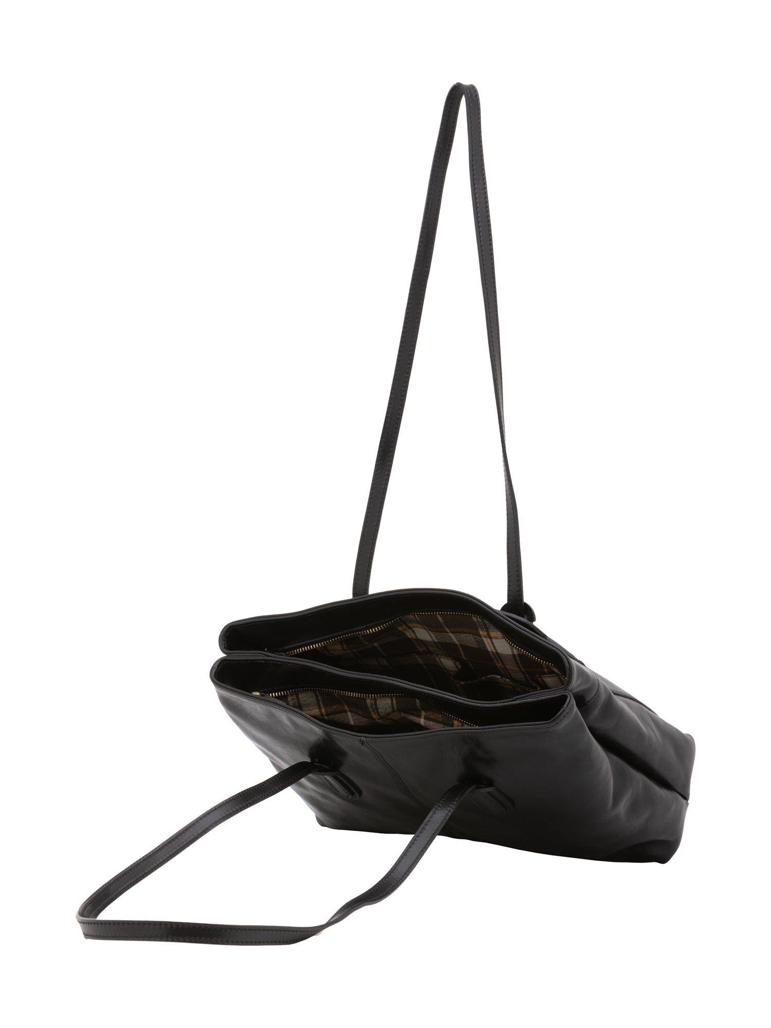 Shoulder Bag I Fratelli Women Genuine leather -Nero Nero