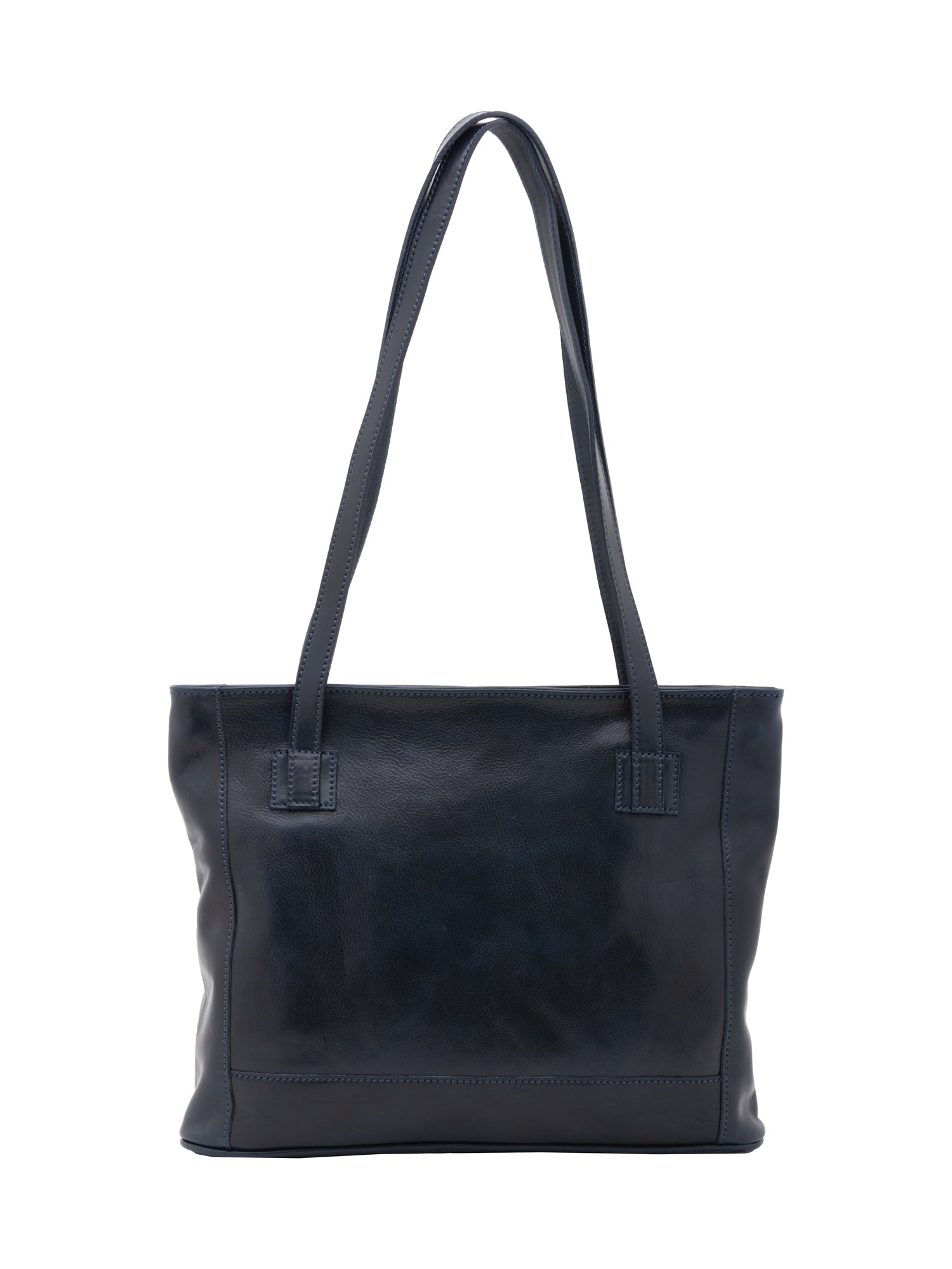 Shoulder Bag I Fratelli Women Genuine leather -Cognac Blu