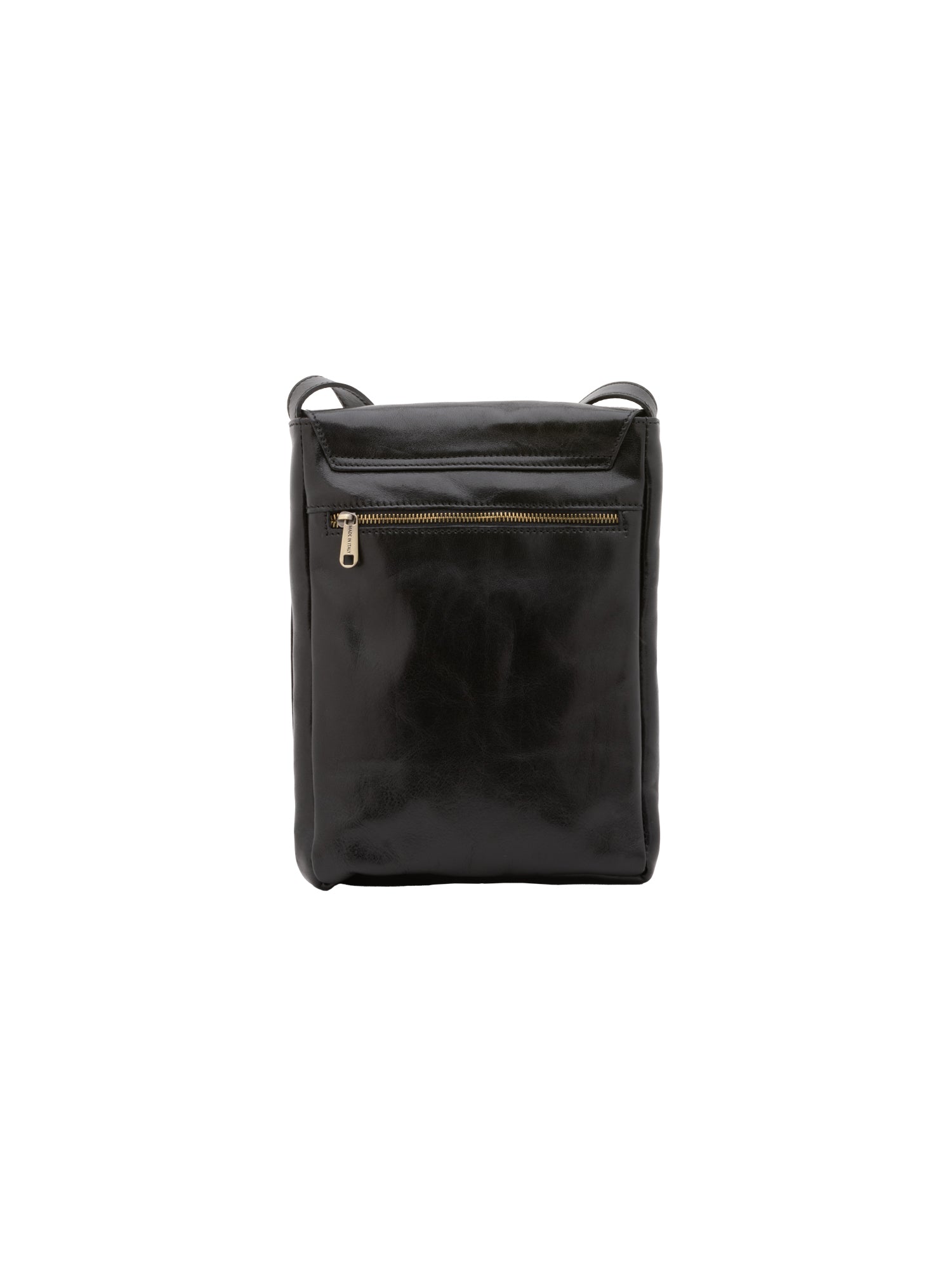Crossbody bag I Fratelli Men Genuine leather -Nero Nero