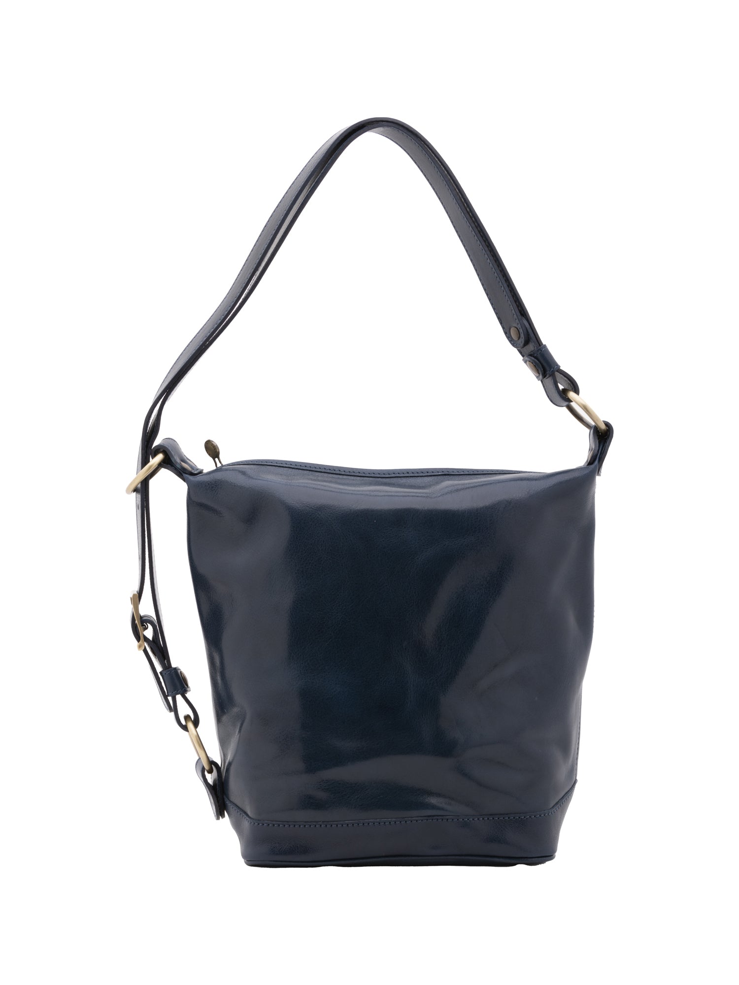 Bucket bag I Fratelli Women Genuine leather -Tmoro Blu