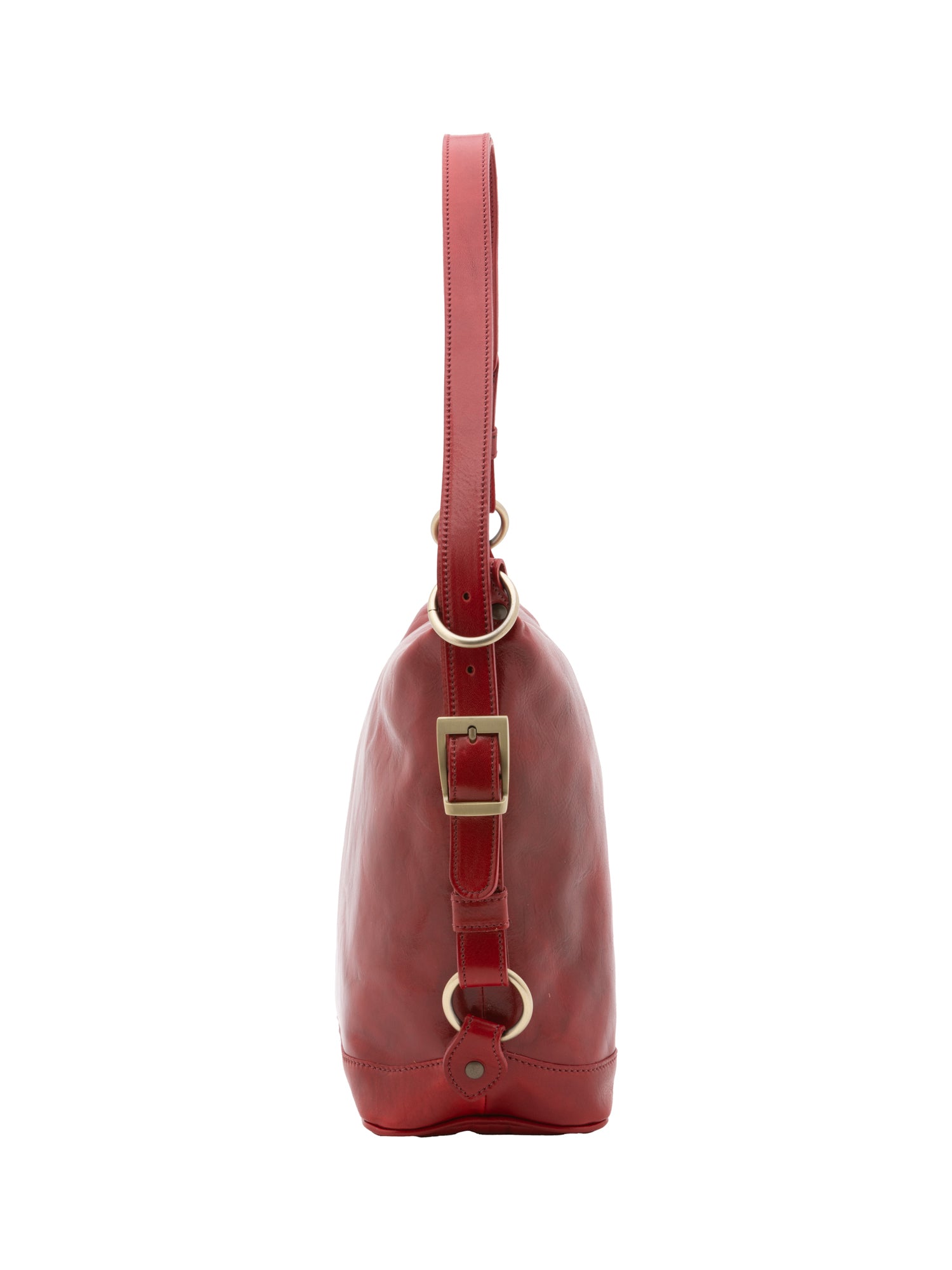 Bucket bag I Fratelli Women Genuine leather -Tmoro Rosso