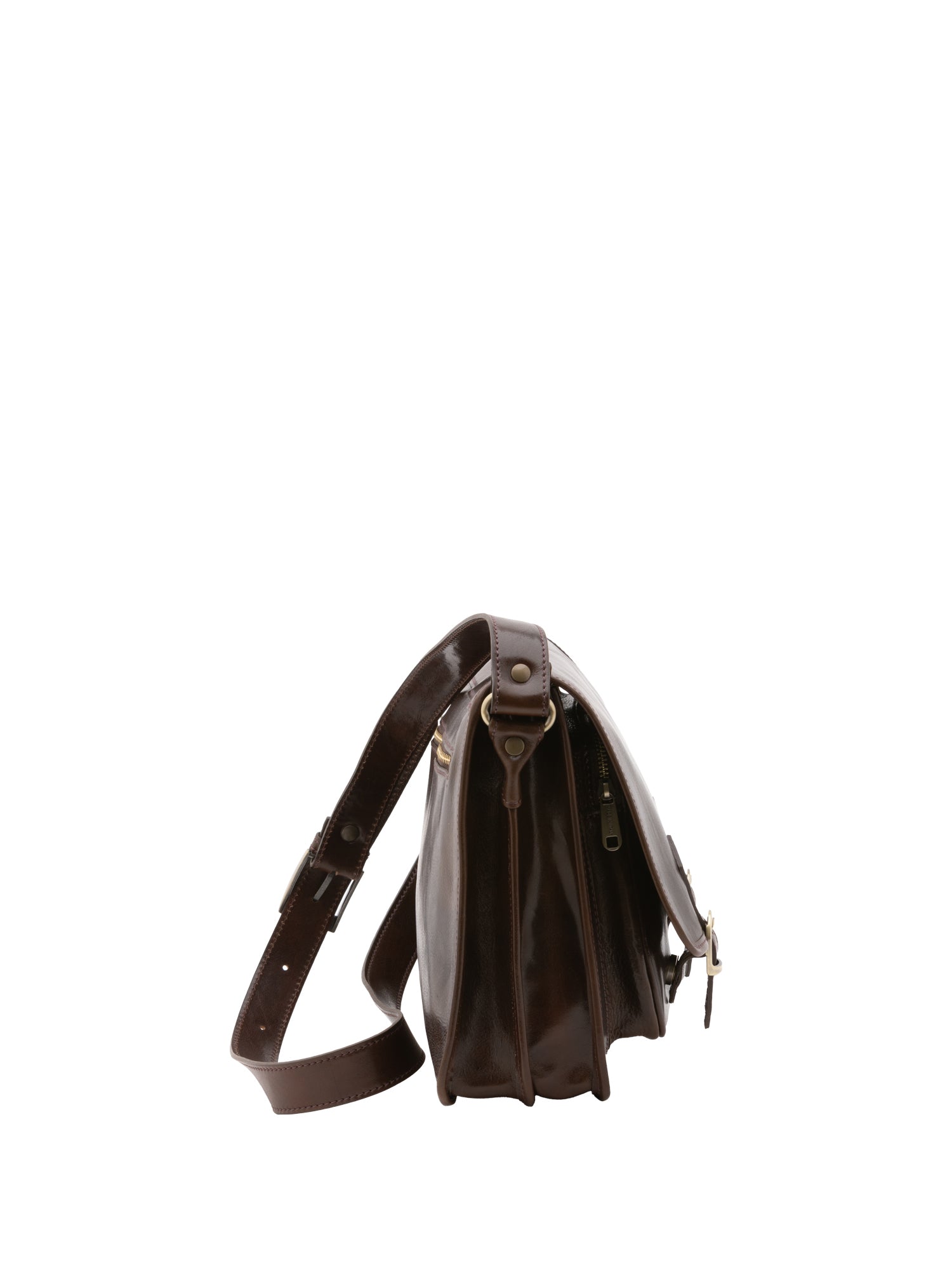 Crossbody bag I Fratelli Women Genuine leather -Tmoro Testa di moro