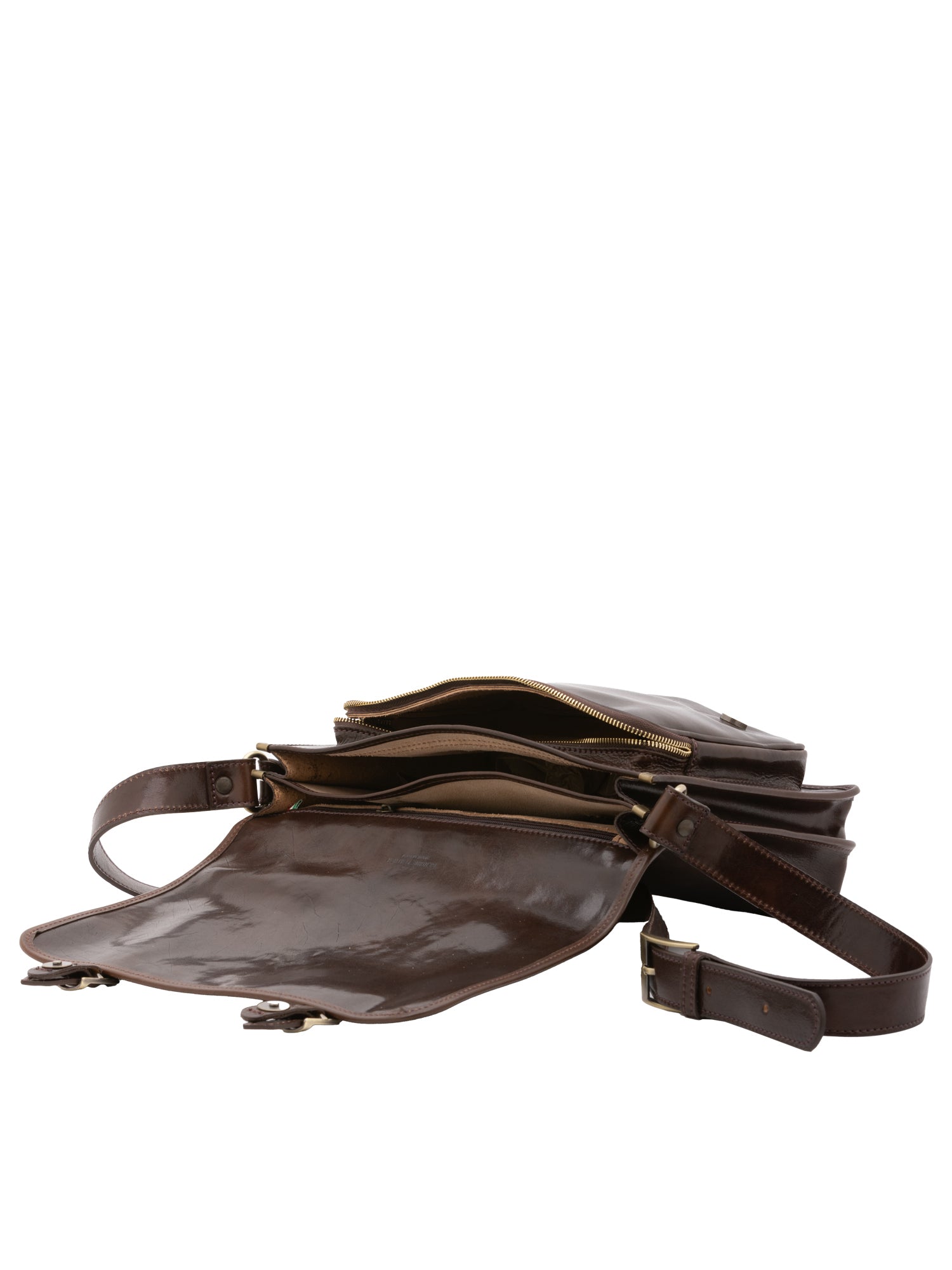 Crossbody bag I Fratelli Women Genuine leather -Tmoro Testa di moro
