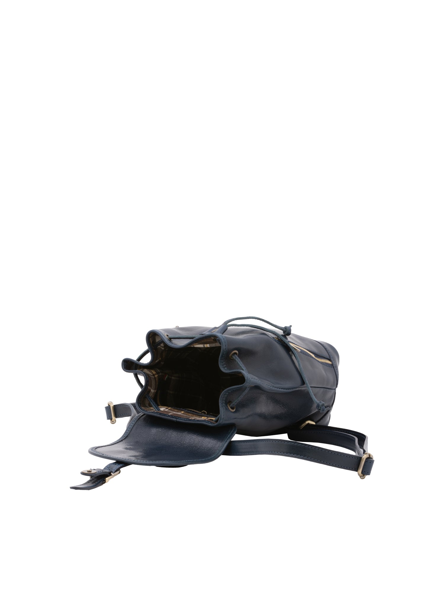 Shoulder Bag I Fratelli Women Genuine leather -Verde Blu