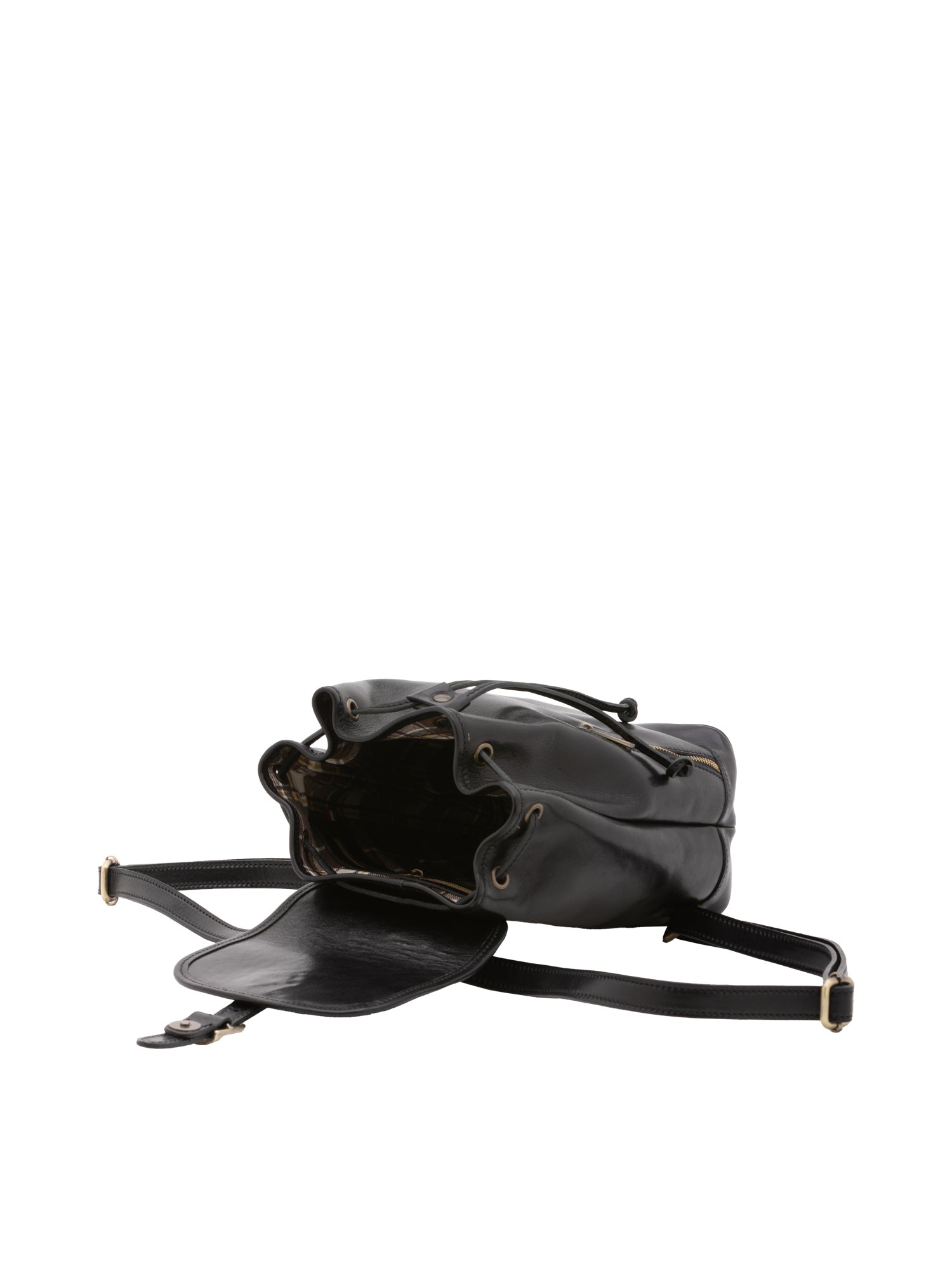 Shoulder Bag I Fratelli Women Genuine leather -Verde Nero
