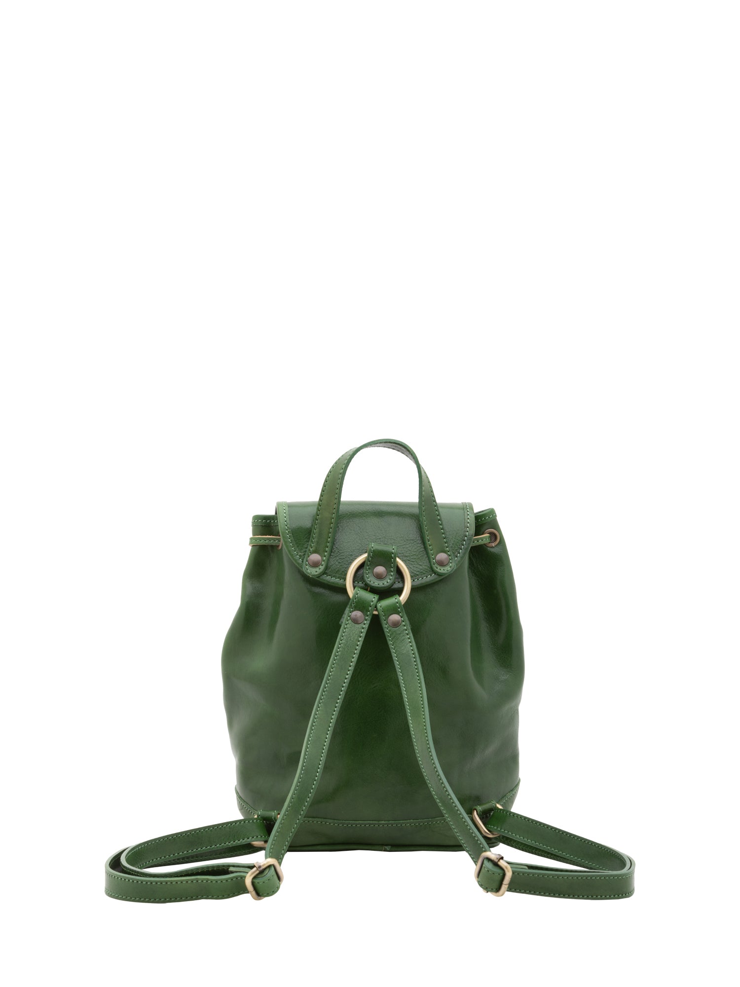 Shoulder Bag I Fratelli Women Genuine leather -Verde Verde