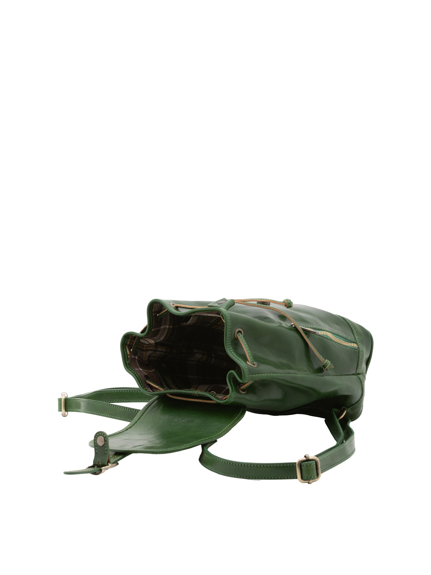 Shoulder Bag I Fratelli Women Genuine leather -Verde Verde