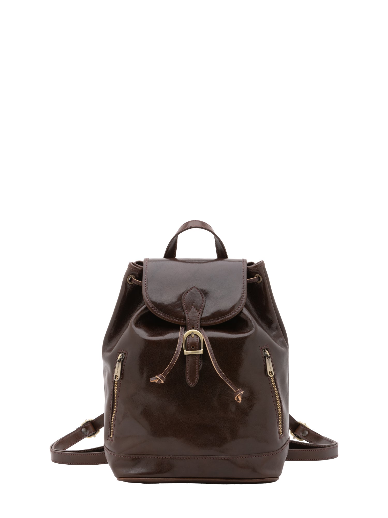 Shoulder Bag I Fratelli Women Genuine leather -Nero Bruciato
