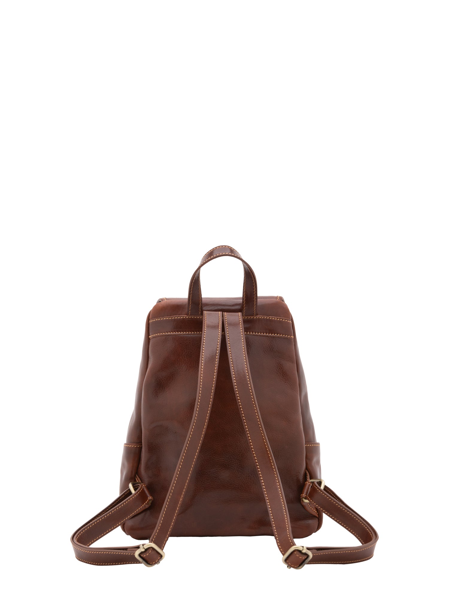Shoulder Bag I Fratelli Women Genuine leather -Verde Marrone