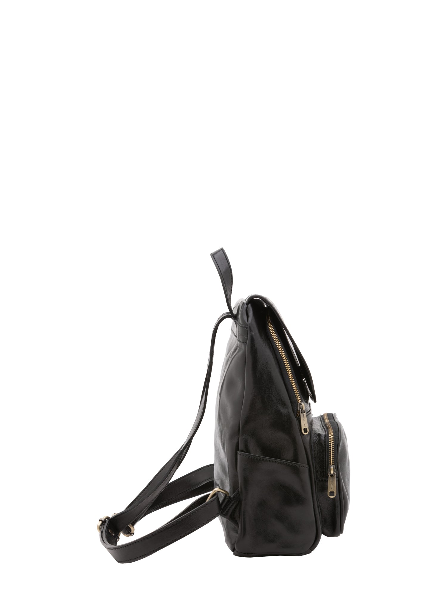 Shoulder Bag I Fratelli Women Genuine leather -Verde Nero