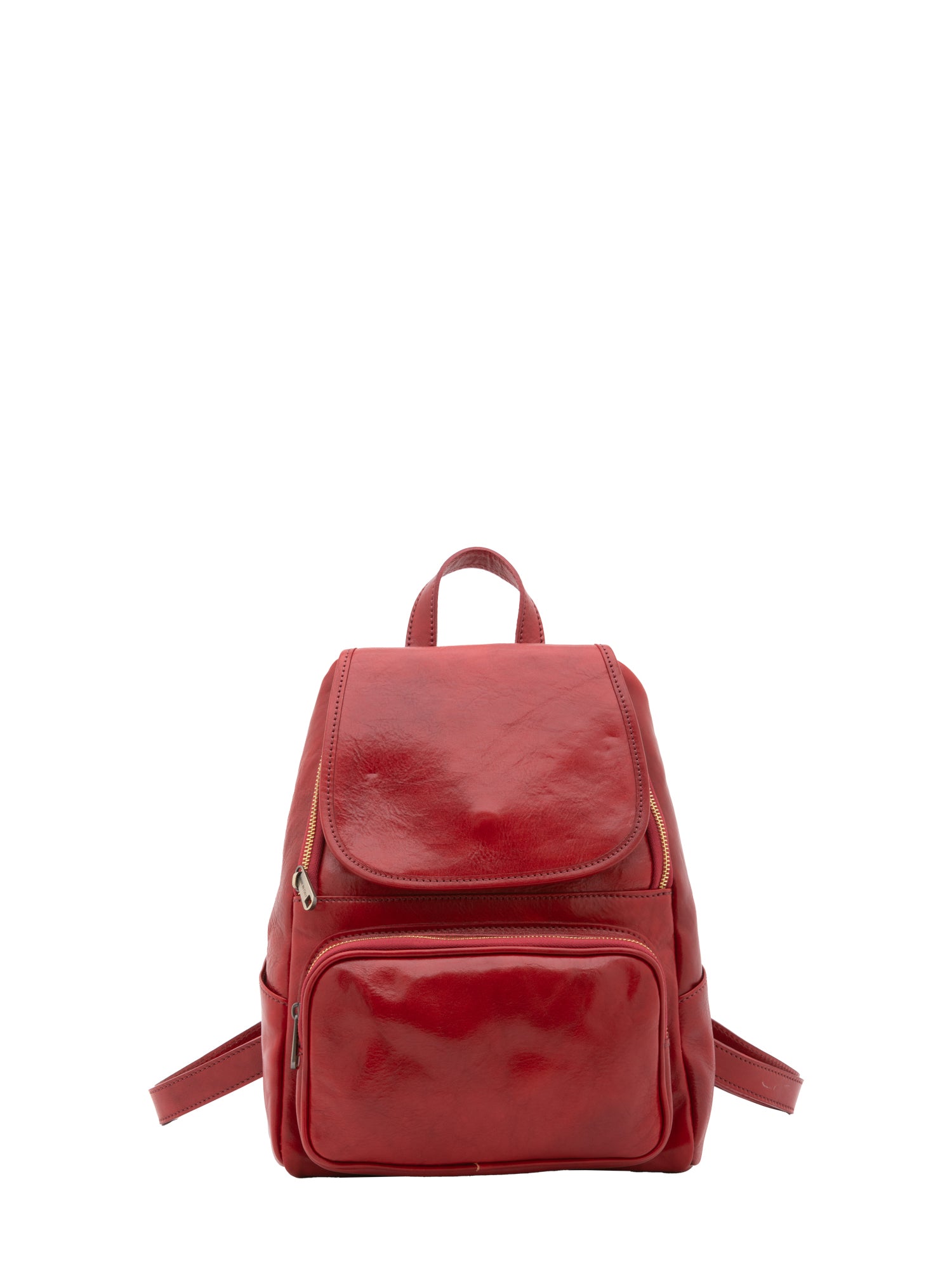 Shoulder Bag I Fratelli Women Genuine leather -Verde Rosso
