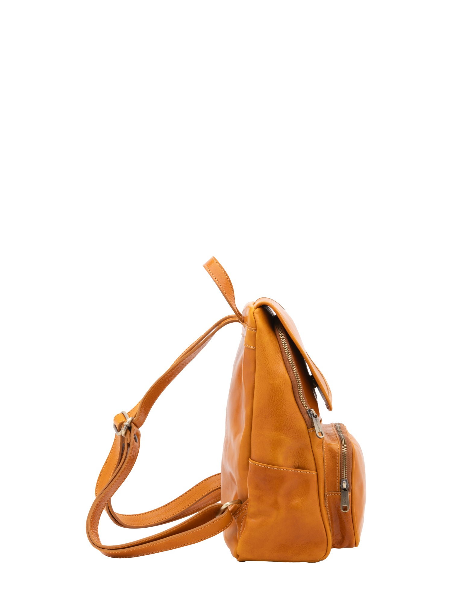 Shoulder Bag I Fratelli Women Genuine leather -Verde Senape