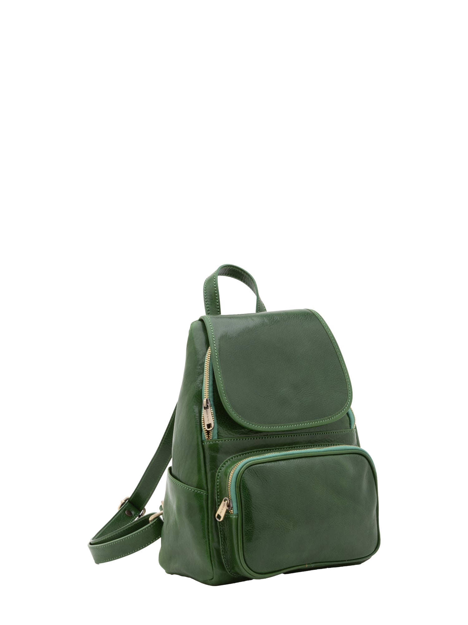 Shoulder Bag I Fratelli Women Genuine leather -Verde Verde