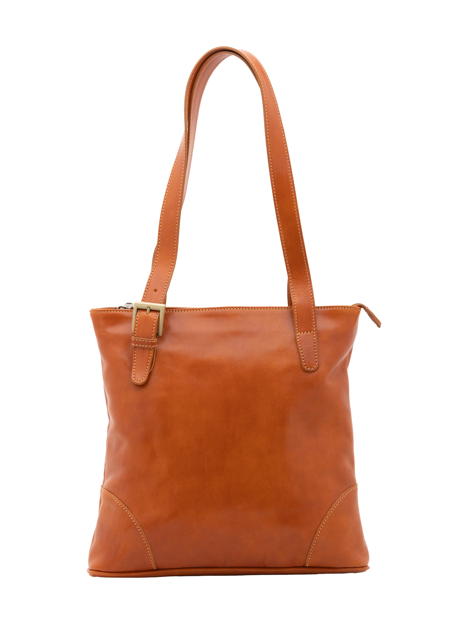 Shoulder Bag I Fratelli Women Genuine leather -Blu Cognac