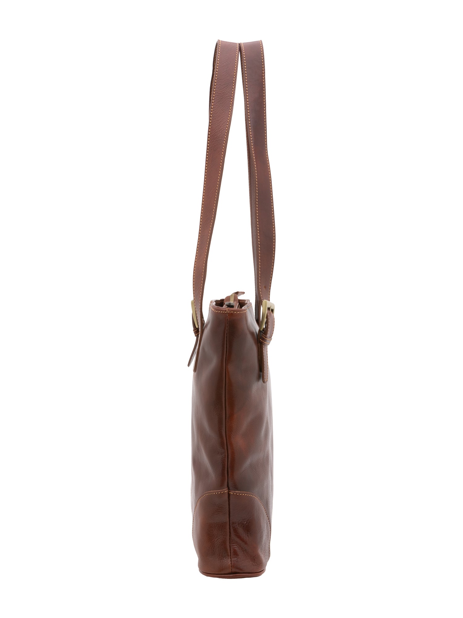 Shoulder Bag I Fratelli Women Genuine leather -Blu Marrone