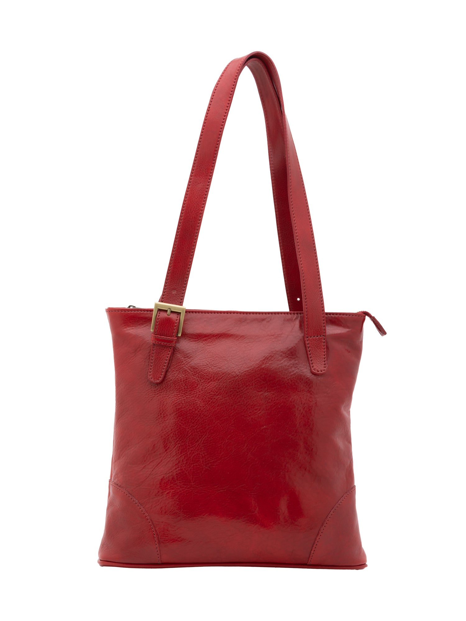 Shoulder Bag I Fratelli Women Genuine leather -Blu Rosso