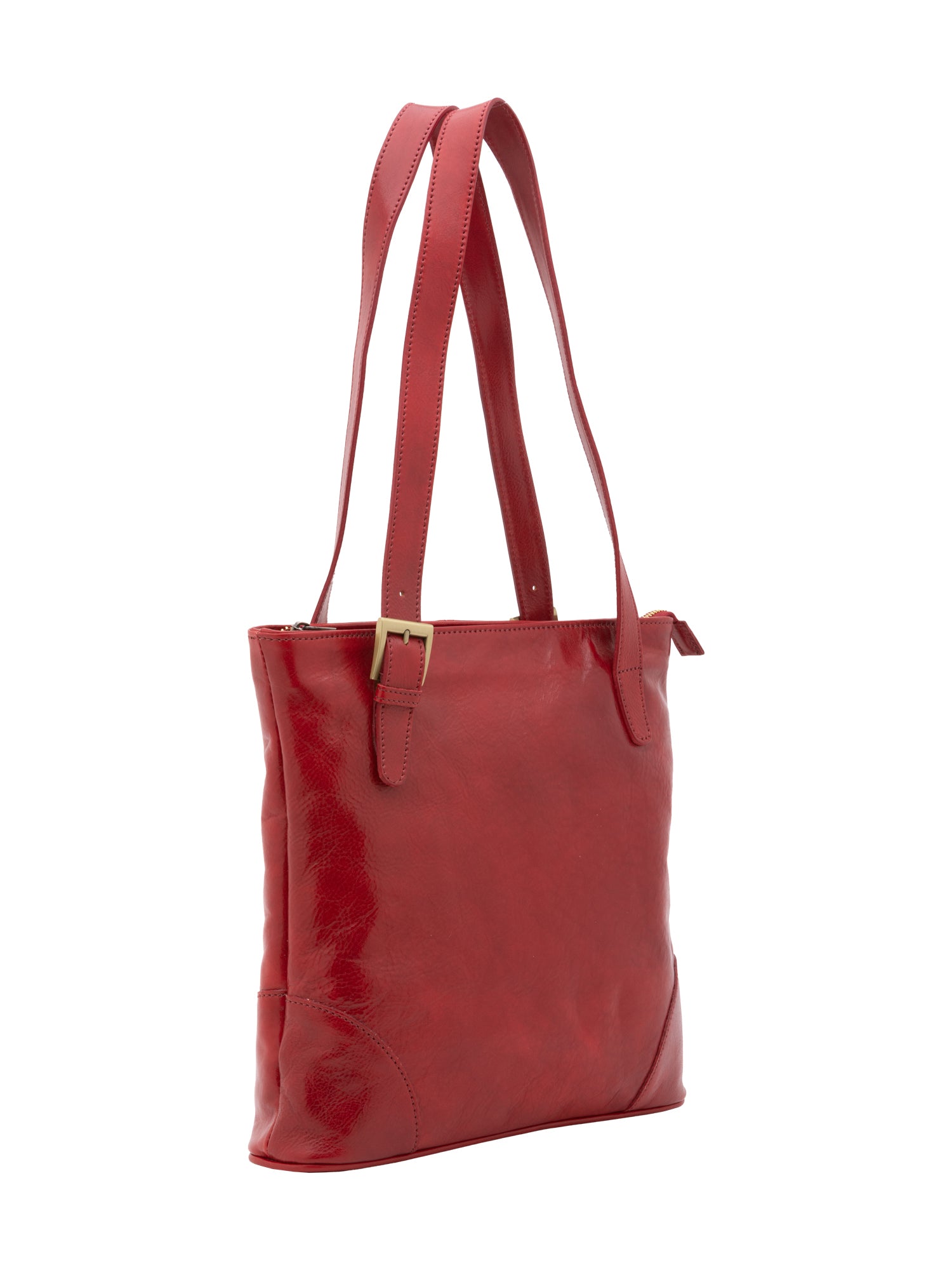Shoulder Bag I Fratelli Women Genuine leather -Blu Rosso