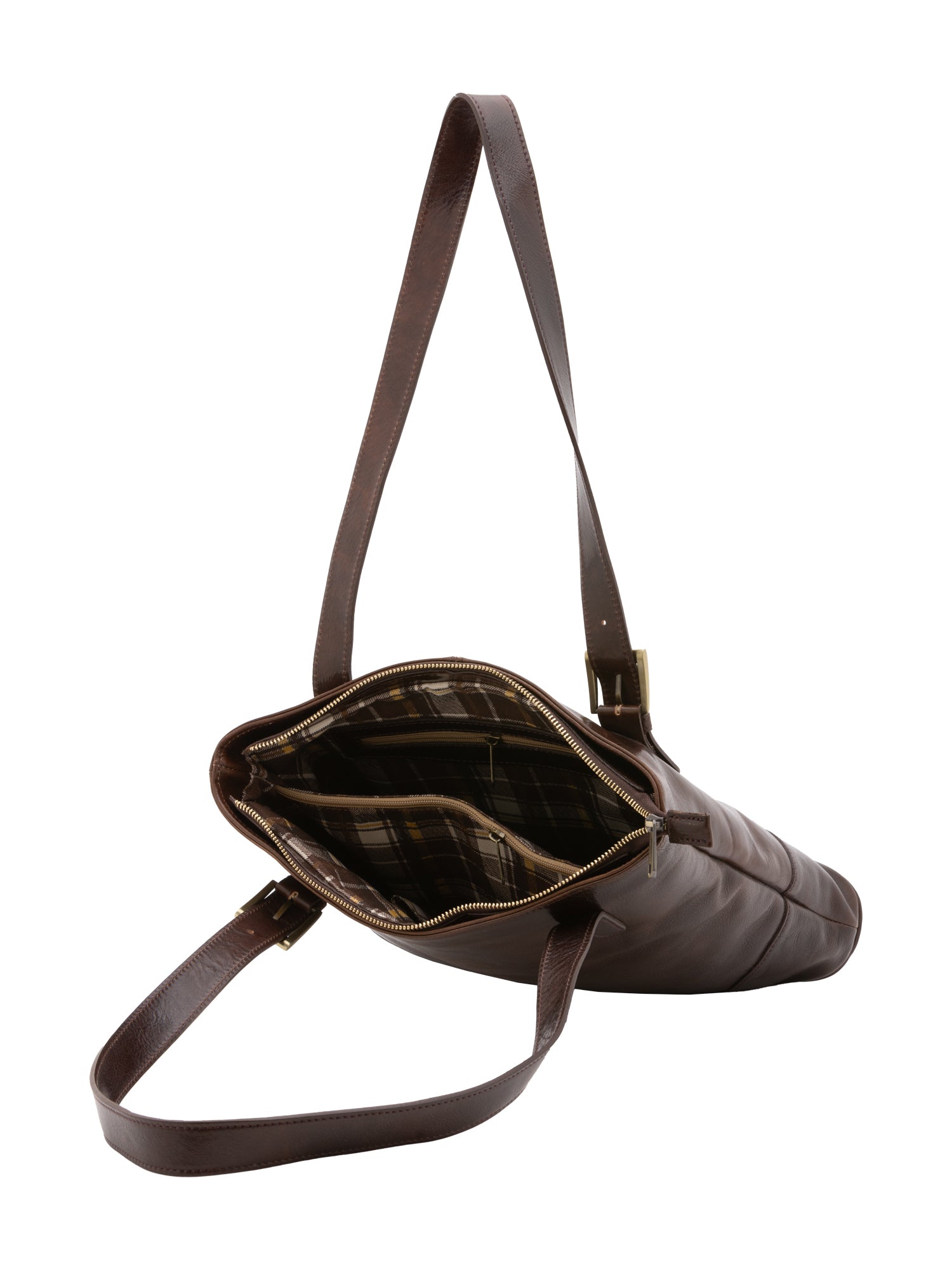 Shoulder Bag I Fratelli Women Genuine leather -Blu Testa di moro
