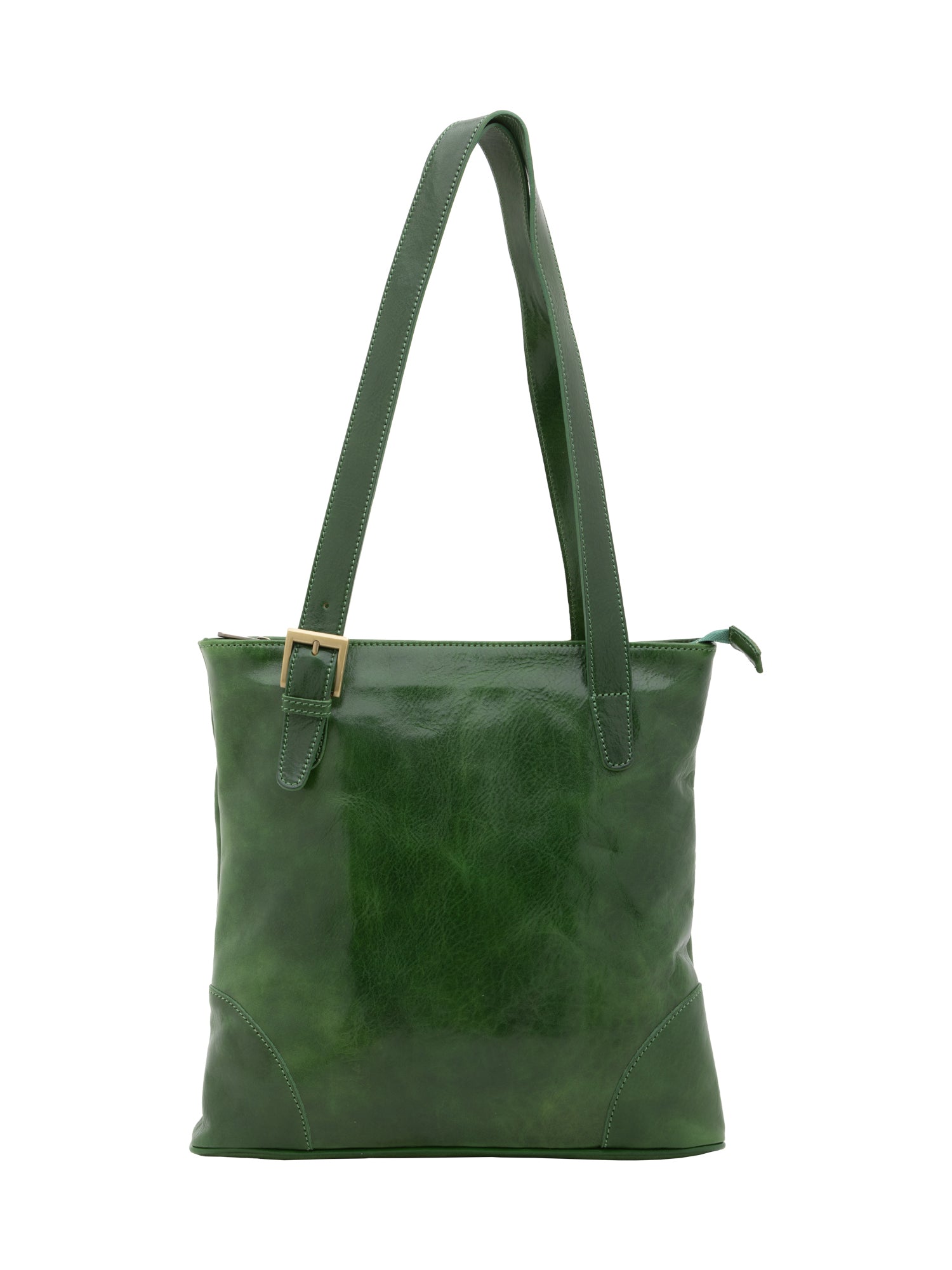 Shoulder Bag I Fratelli Women Genuine leather -Blu Verde
