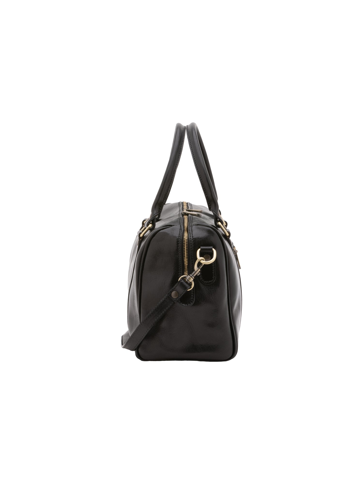 Bowler bag I Fratelli Women Genuine leather -Tmoro Nero