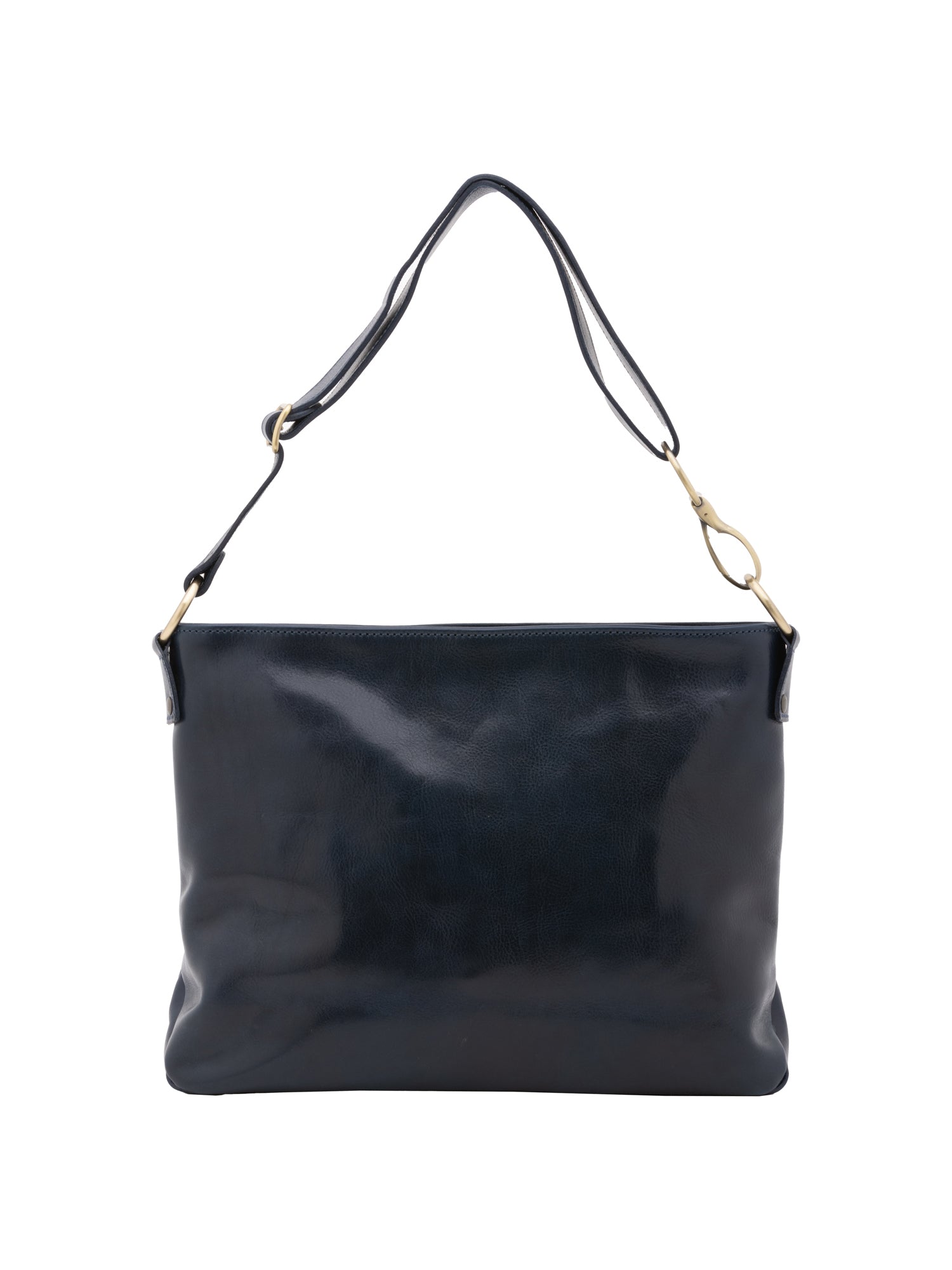 Shoulder Bag I Fratelli Women Genuine leather -Cognac Blu