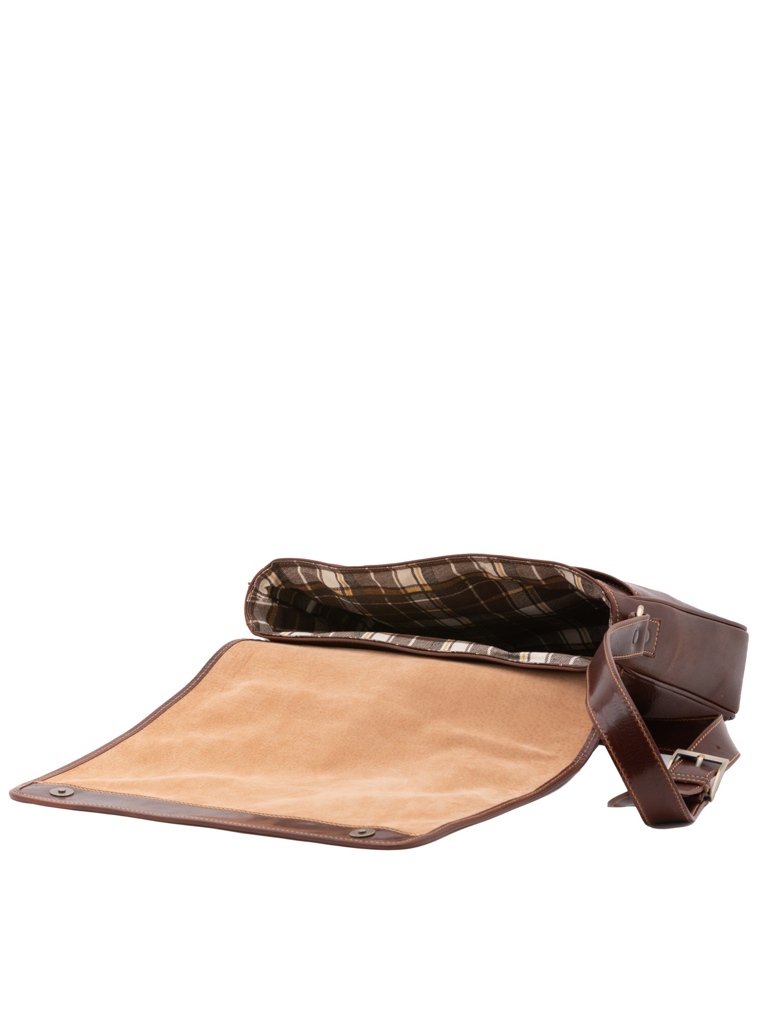 Crossbody bag I Fratelli Men Genuine leather -Tmoro Marrone