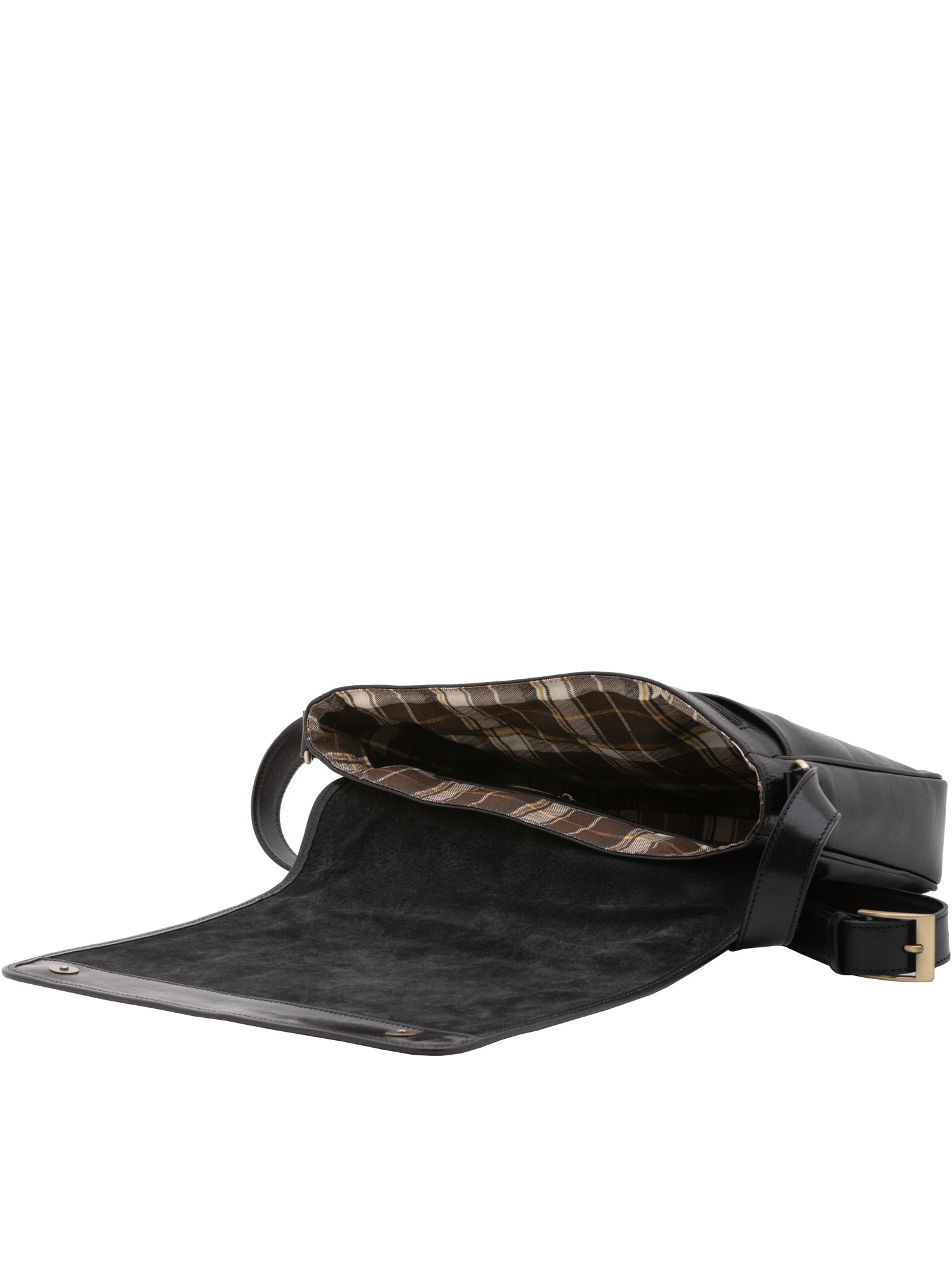Crossbody bag I Fratelli Men Genuine leather -Tmoro Nero