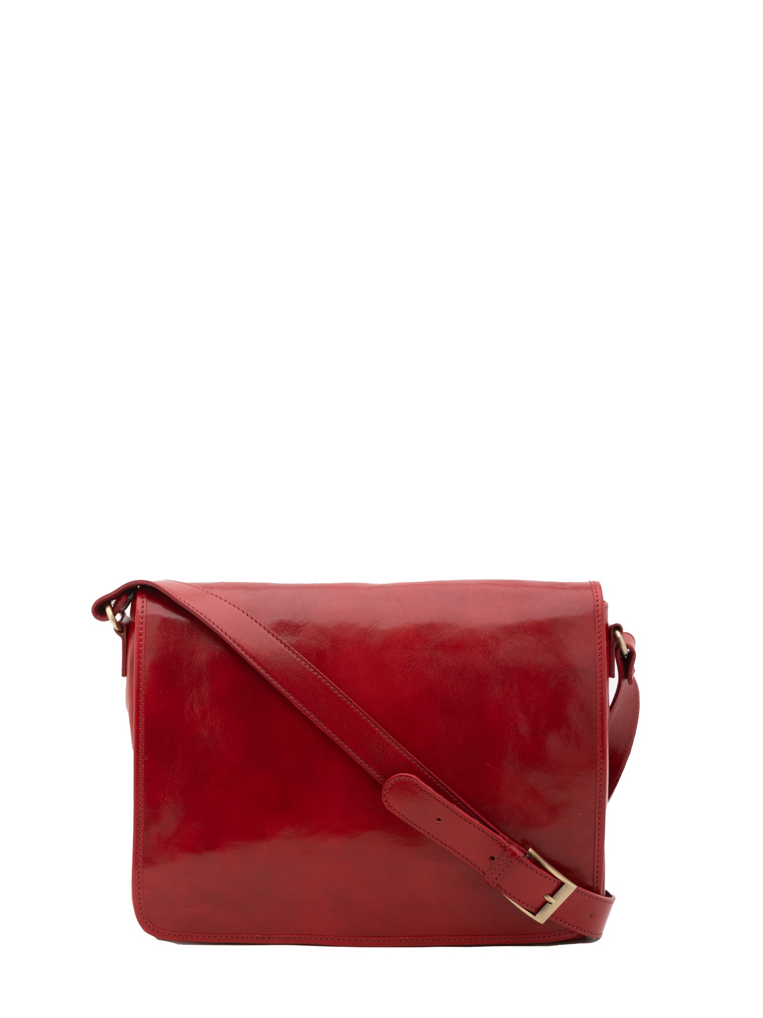 Crossbody bag I Fratelli Men Genuine leather -Tmoro Rosso