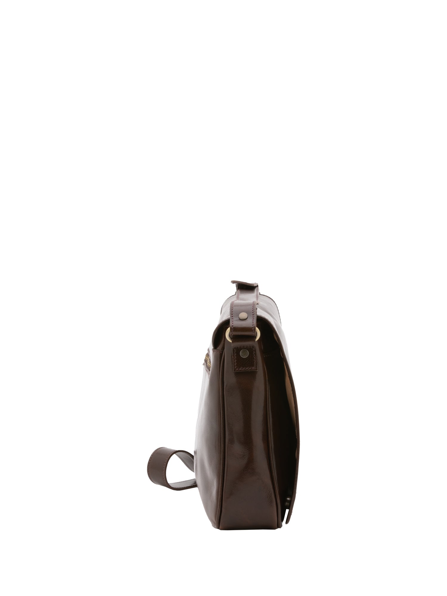 Crossbody bag I Fratelli Men Genuine leather -Tmoro Testa di moro