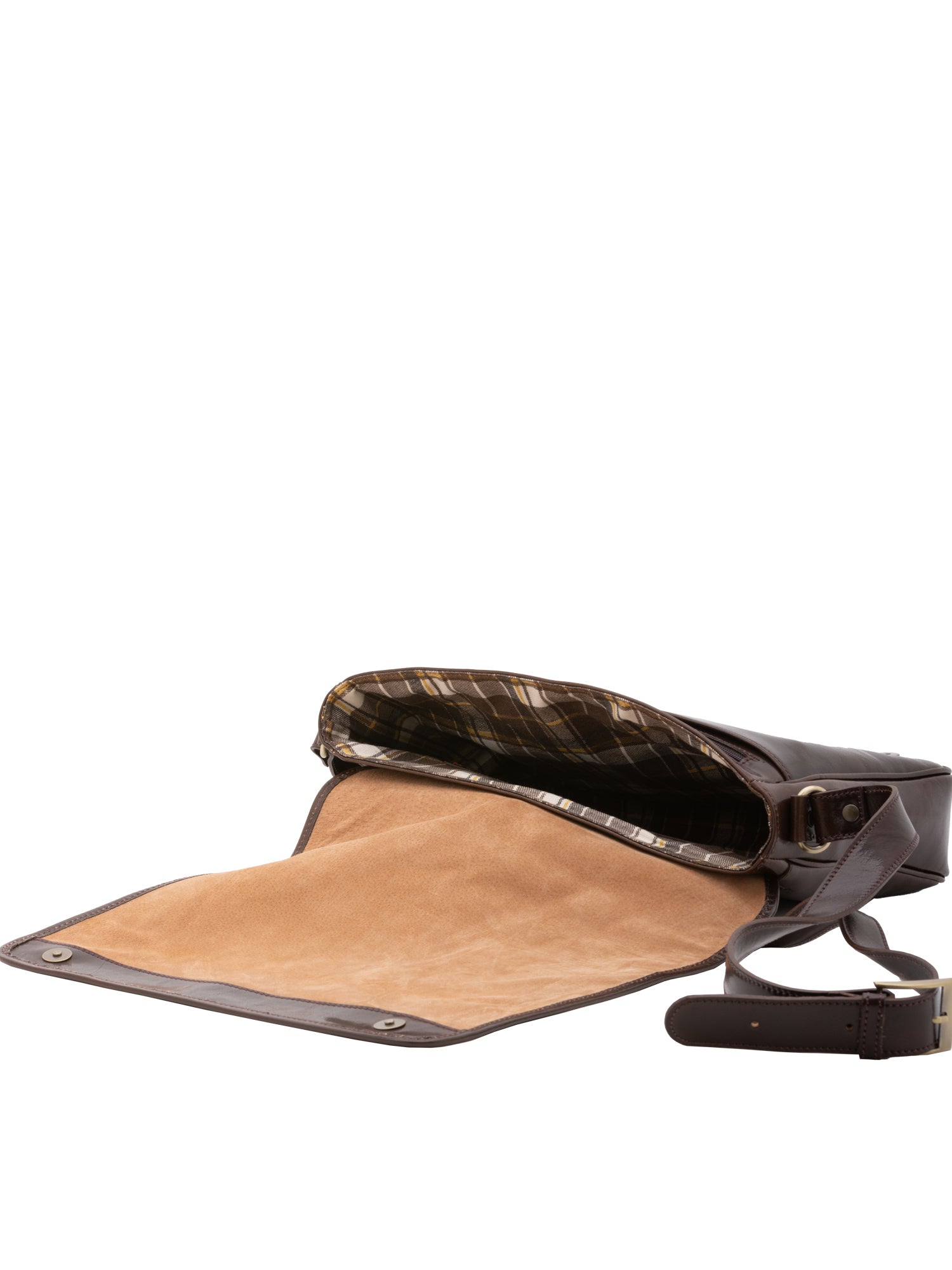 Crossbody bag I Fratelli Men Genuine leather -Tmoro Testa di moro